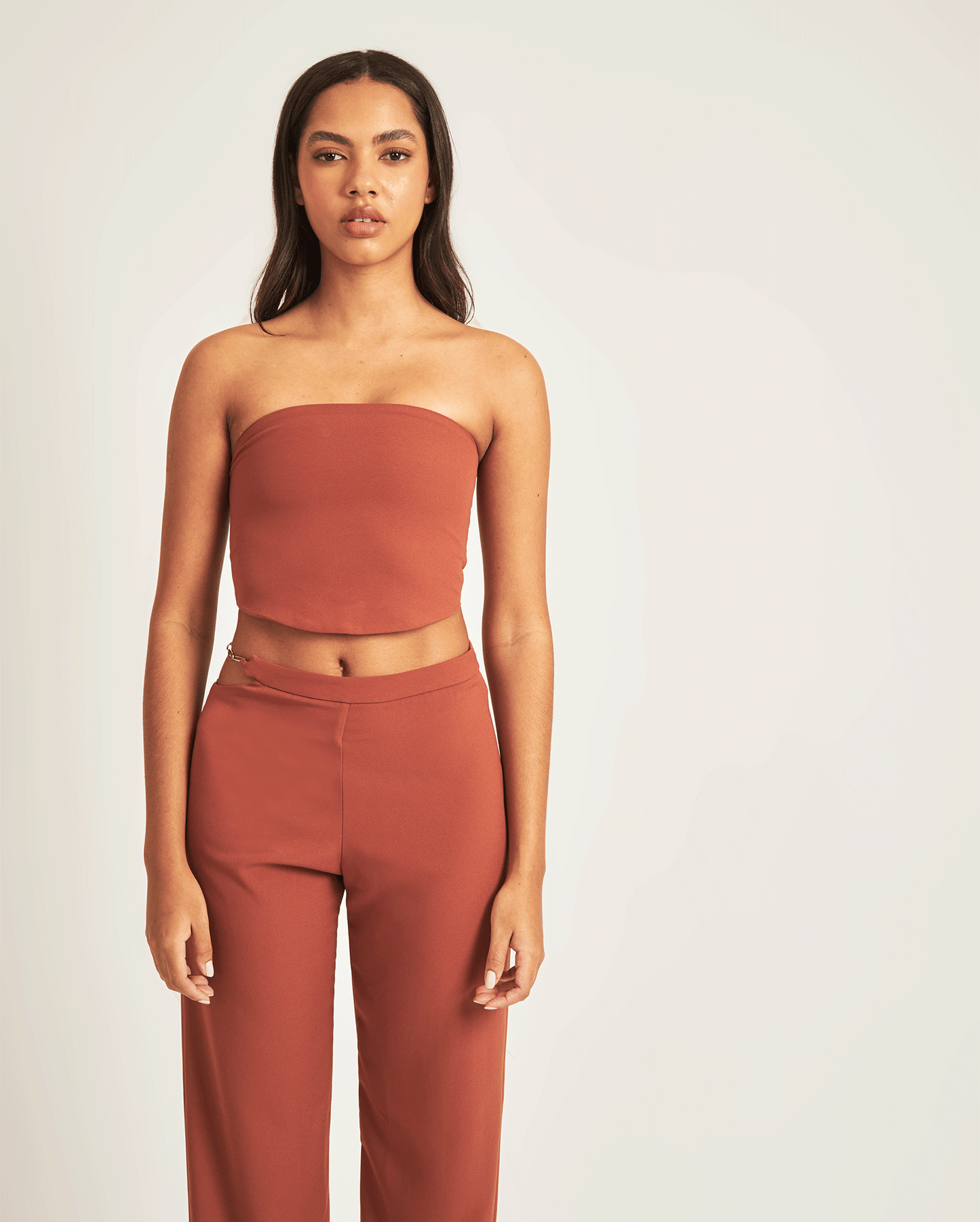 BROWN TOP GRAZY CORSELET