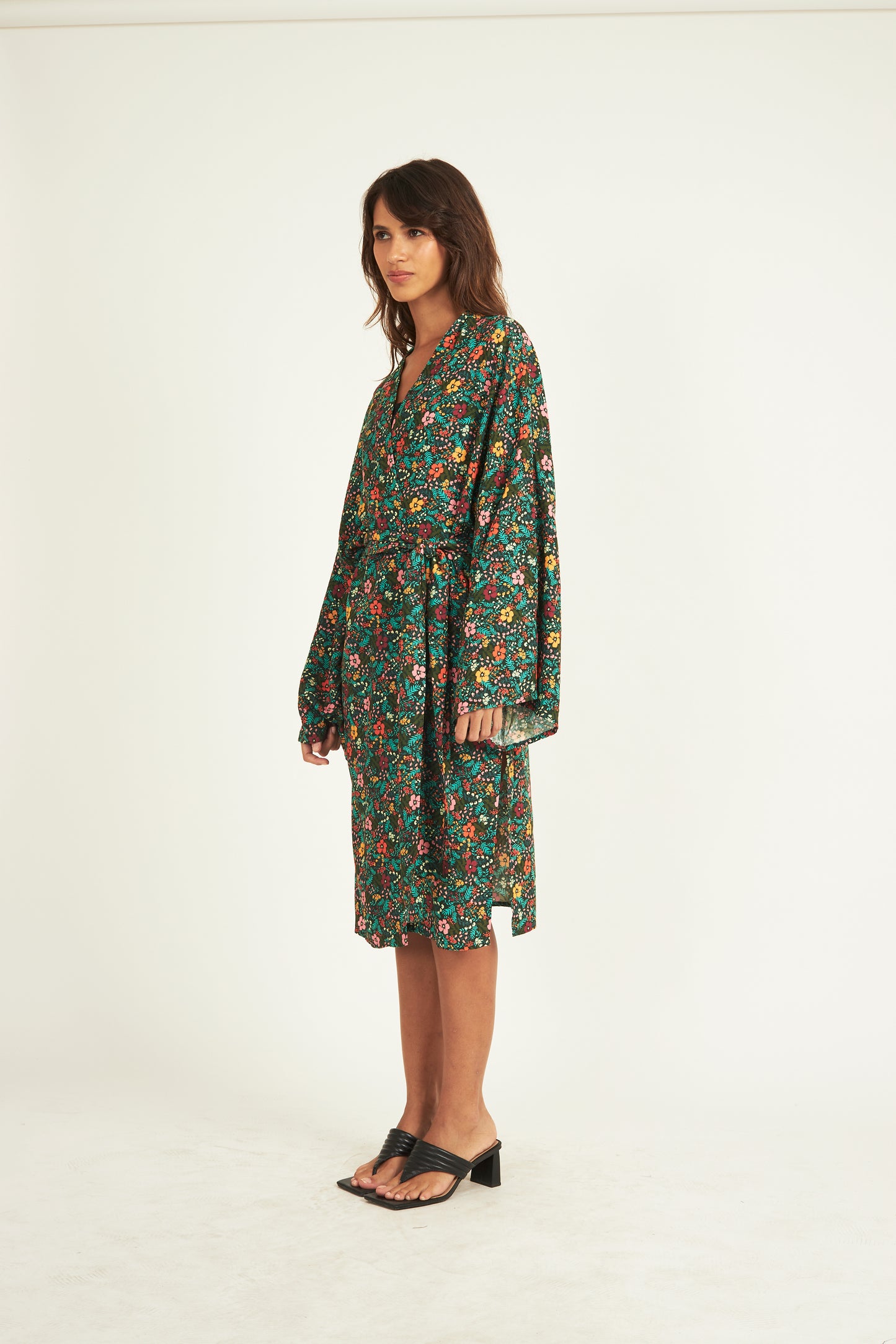 PRINTED COAT CAROLINA HERÉDIA