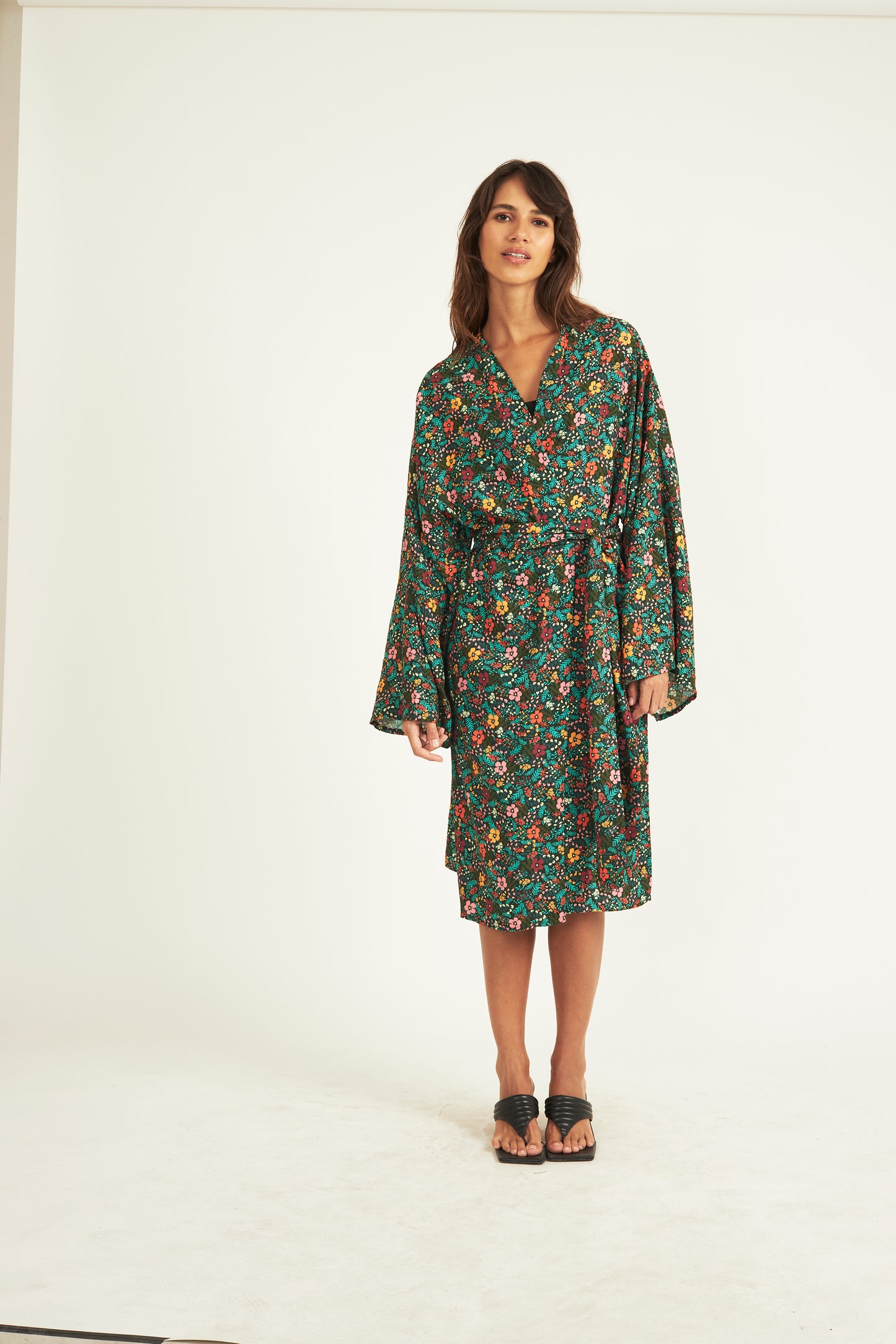 PRINTED COAT CAROLINA HERÉDIA