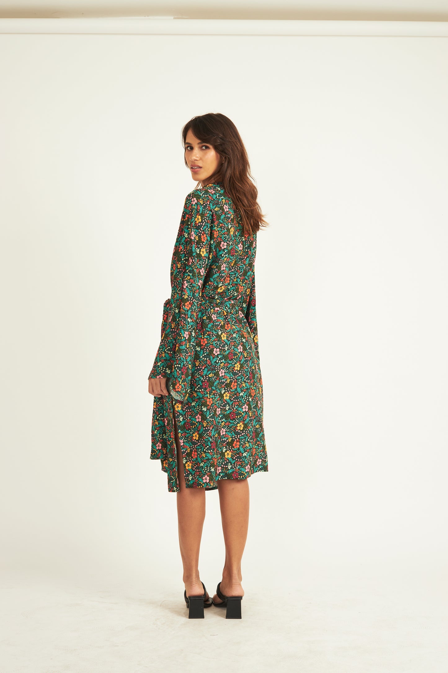 PRINTED COAT CAROLINA HERÉDIA