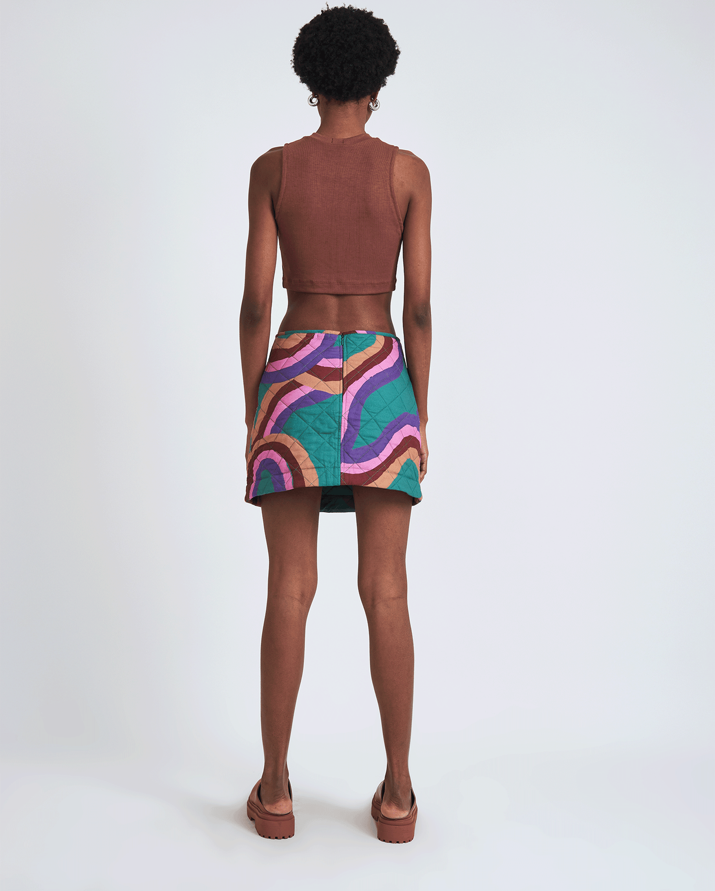 PRINTED SKIRT