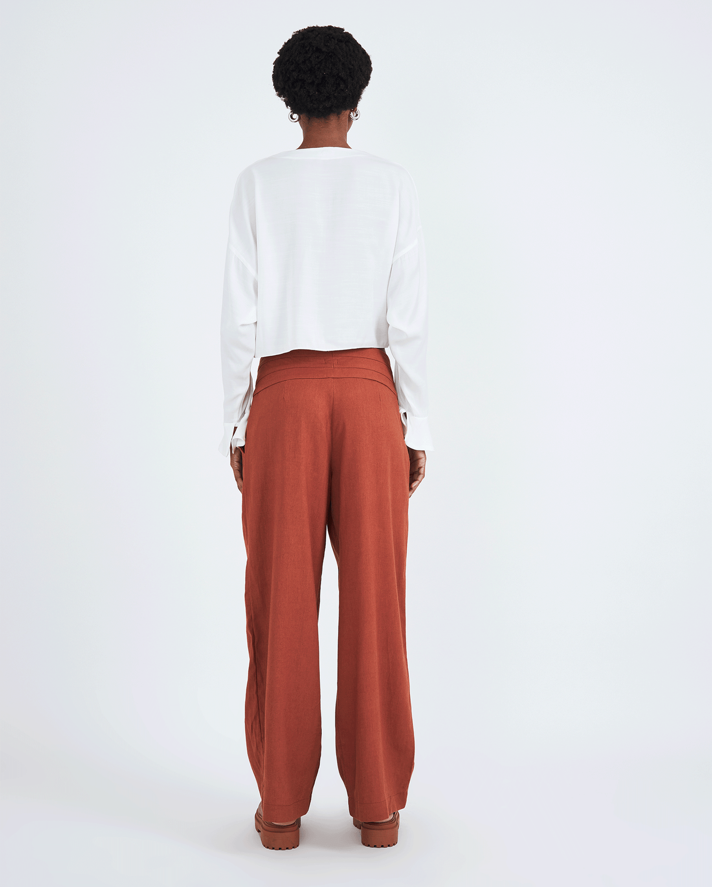 BROWN PANTS