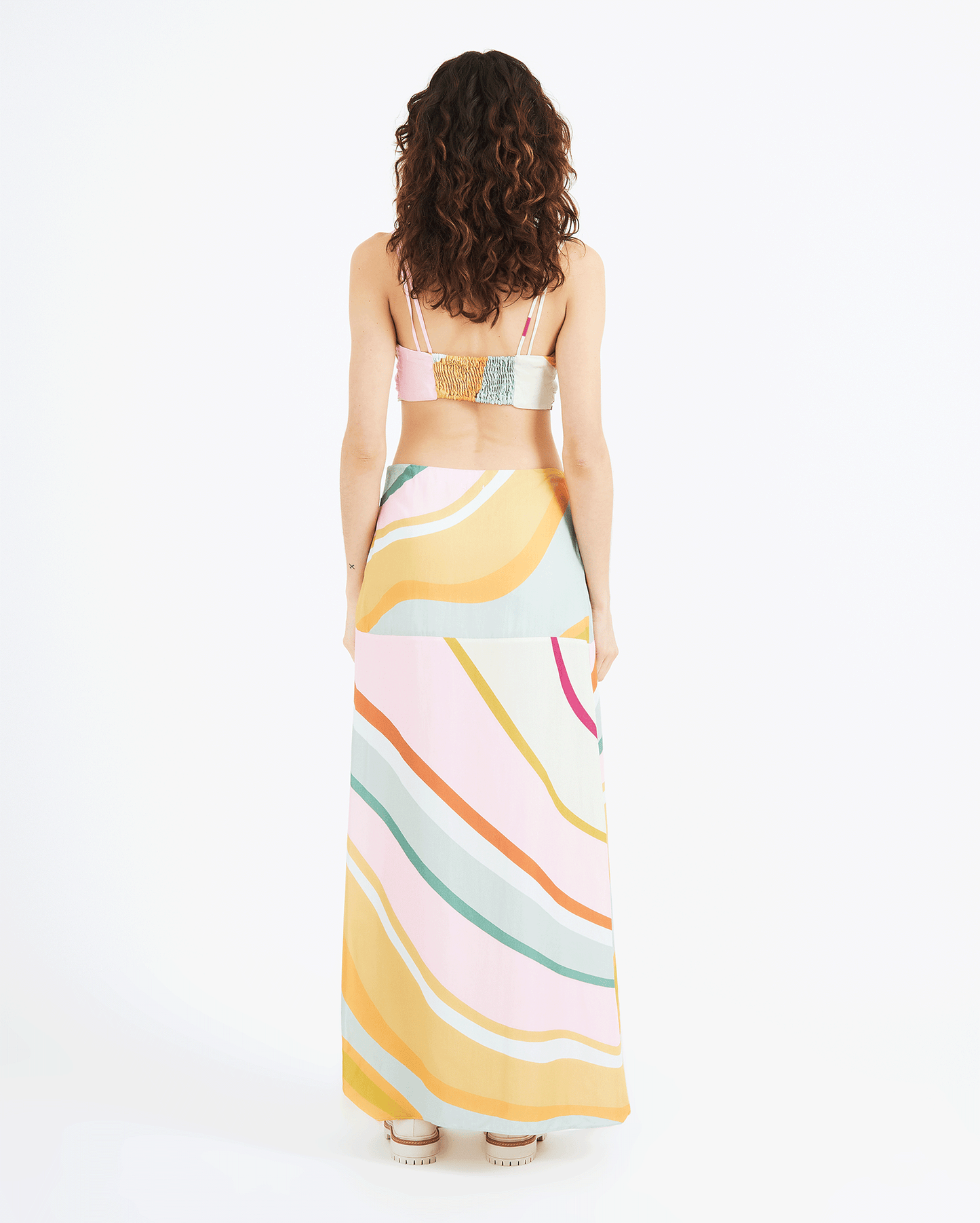 PRINTED SKIRT