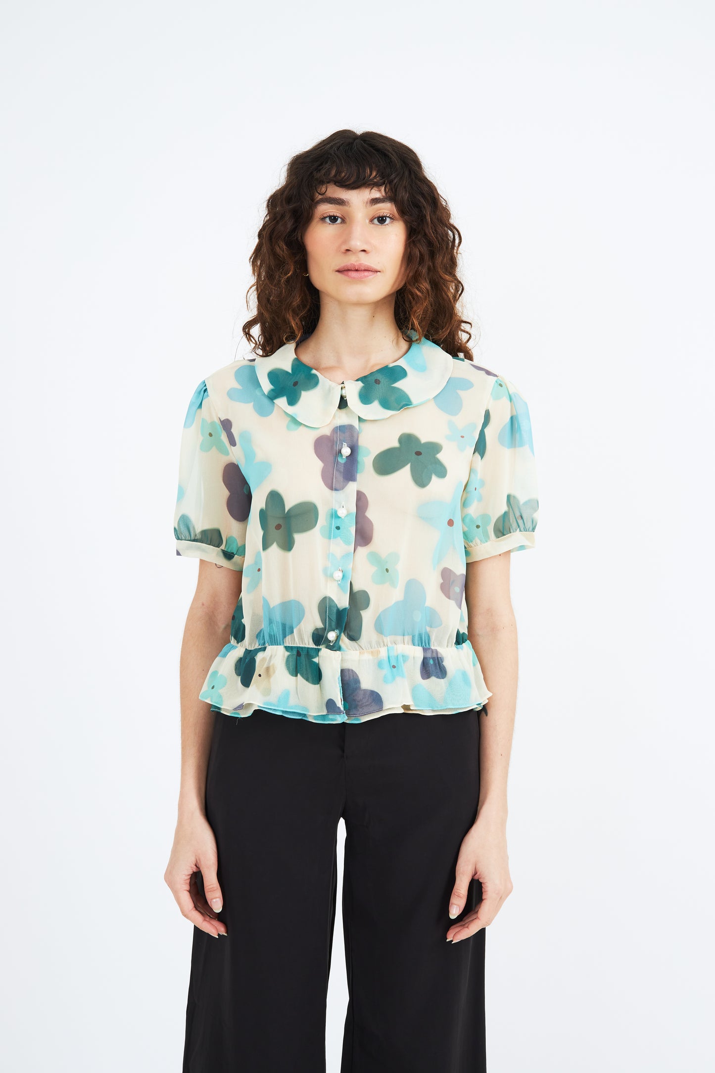 PRINTED BLOUSE