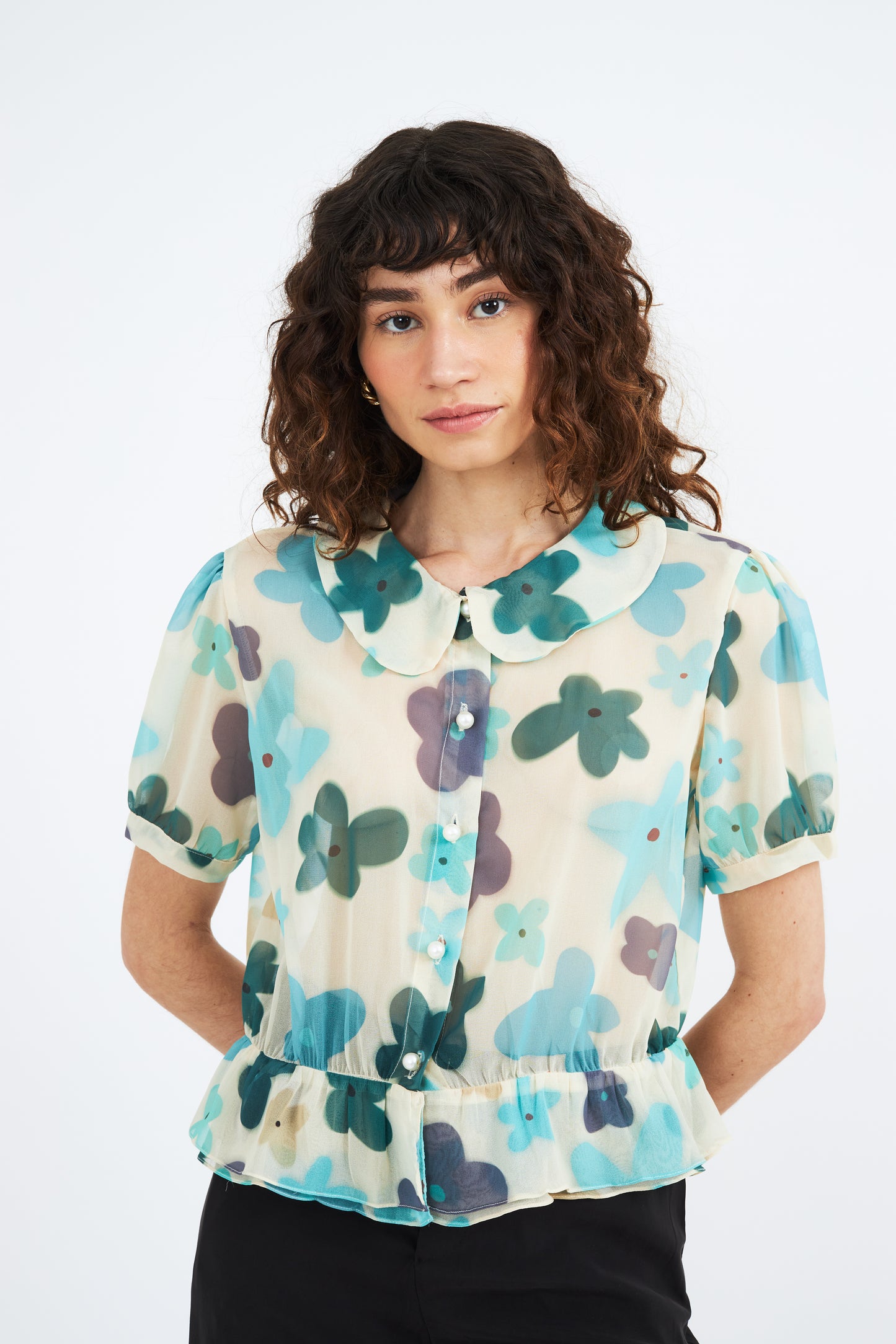 PRINTED BLOUSE