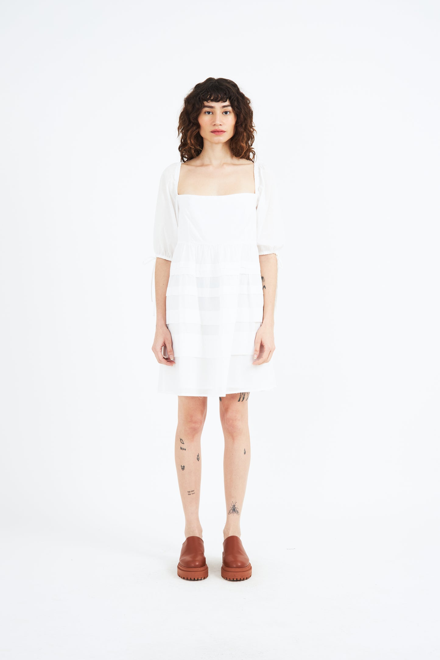 WHITE DRESS