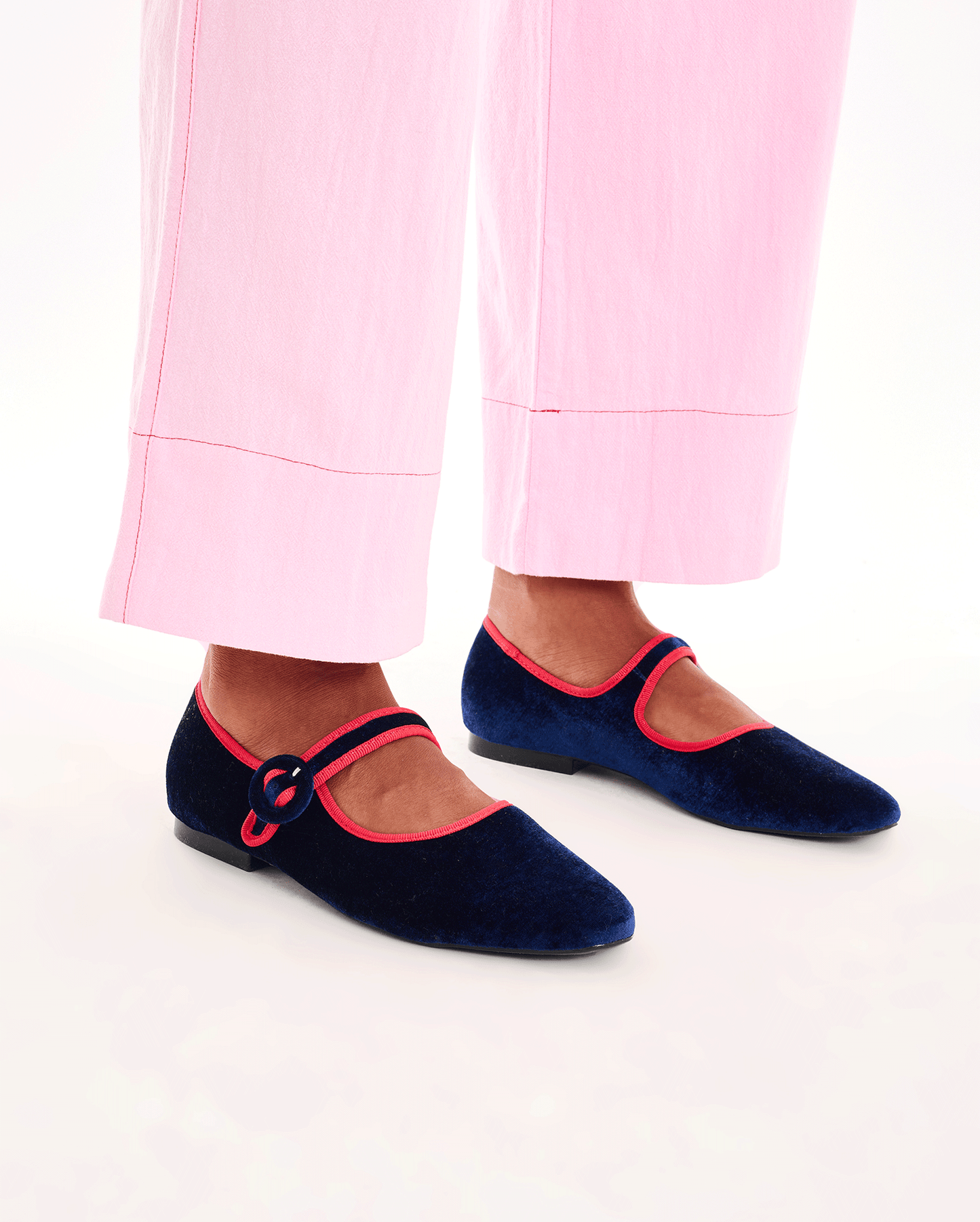 NAVY SHOE VICK MONTANARI