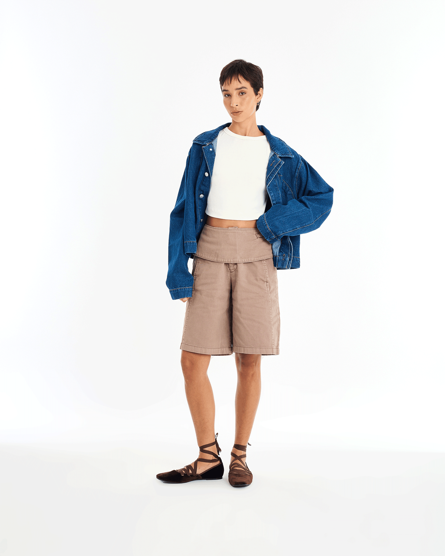 BROWN SHORTS