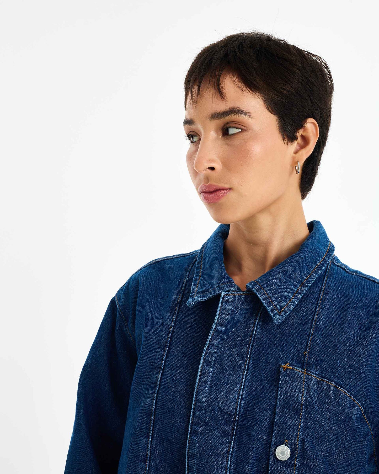 JEANS JACKET OVER ANASTASIA