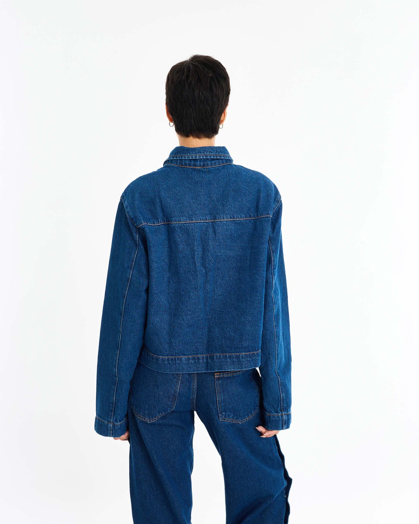JEANS JACKET OVER ANASTASIA