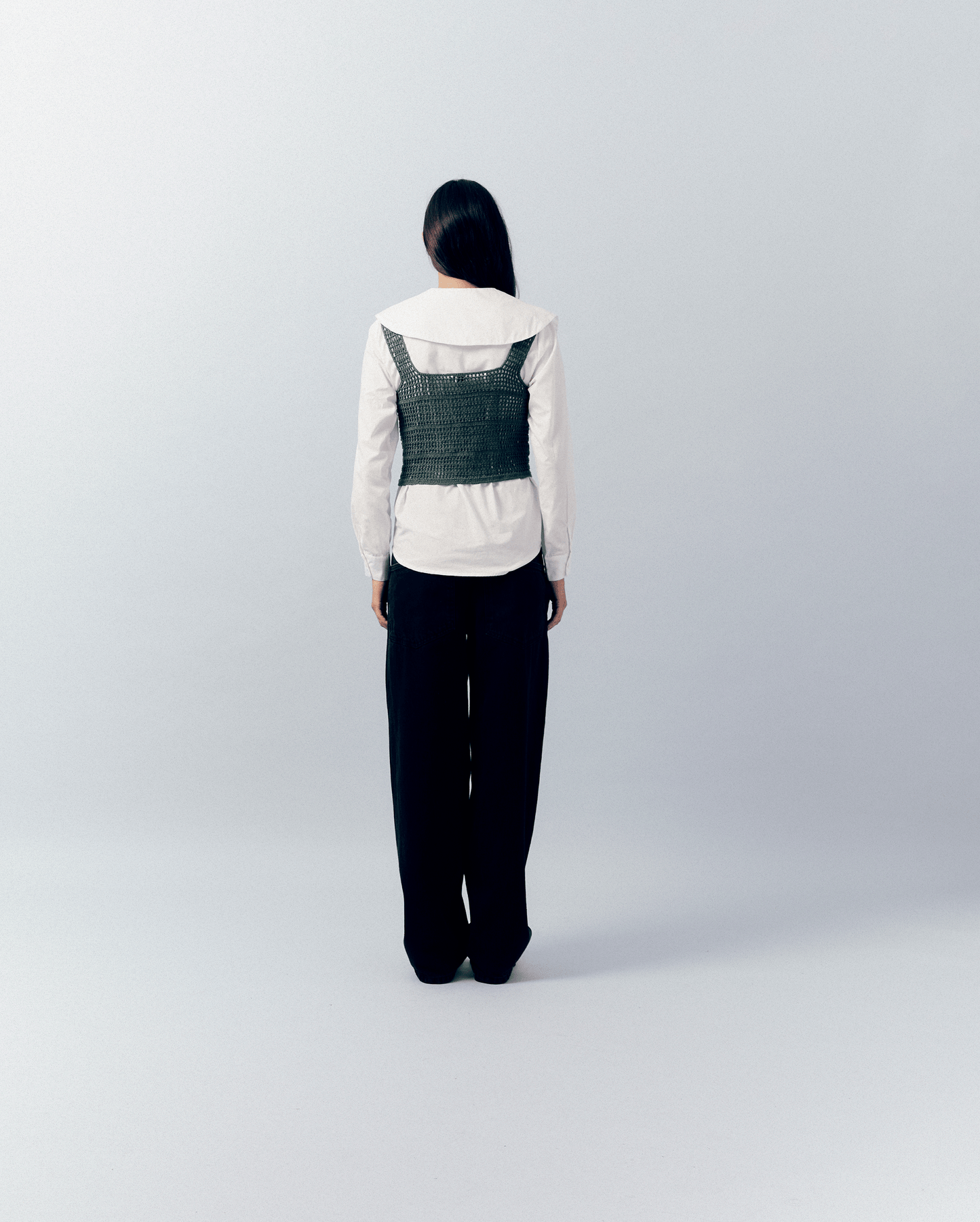 GREEN TOP CROCHET