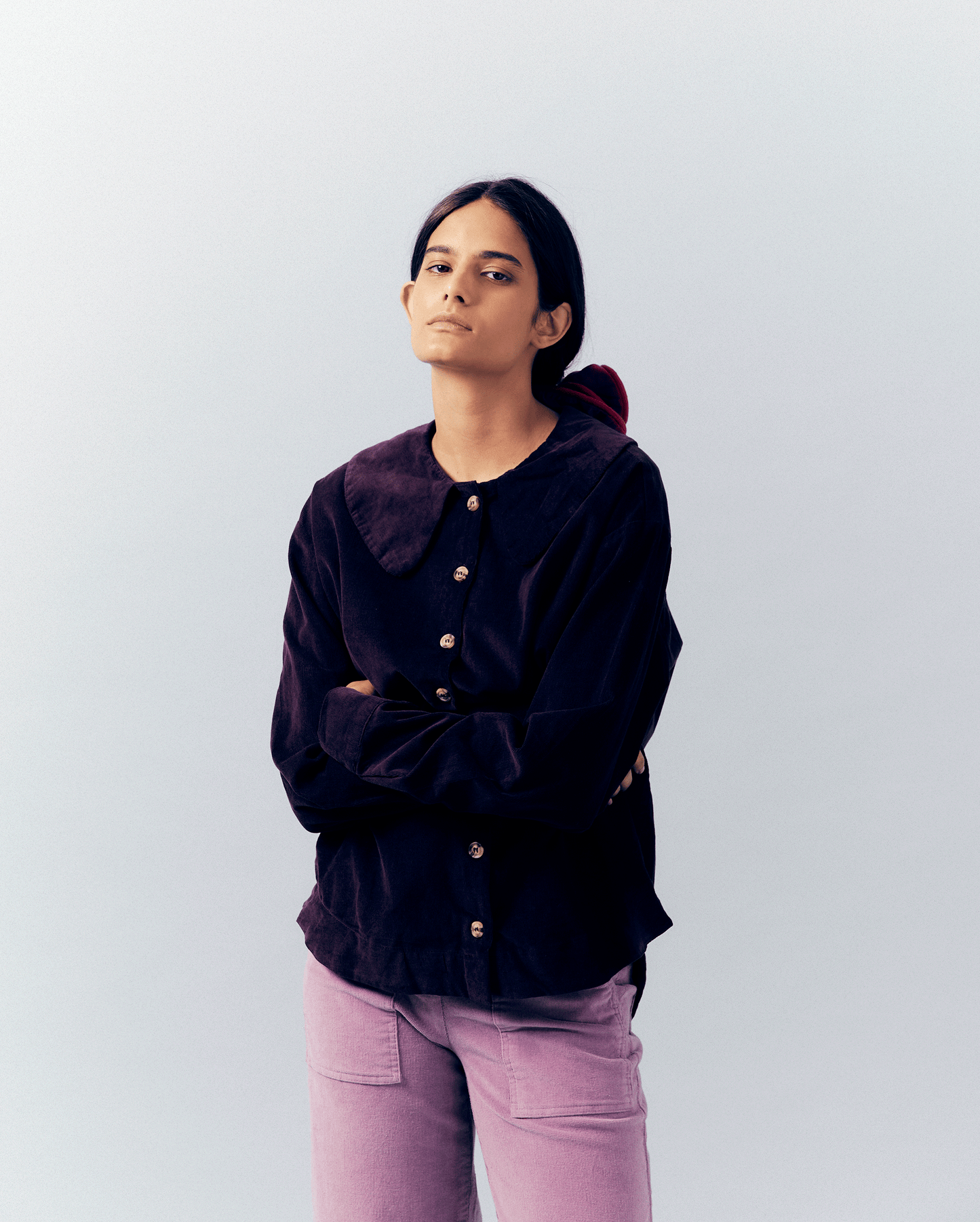 PURPLE SHIRT