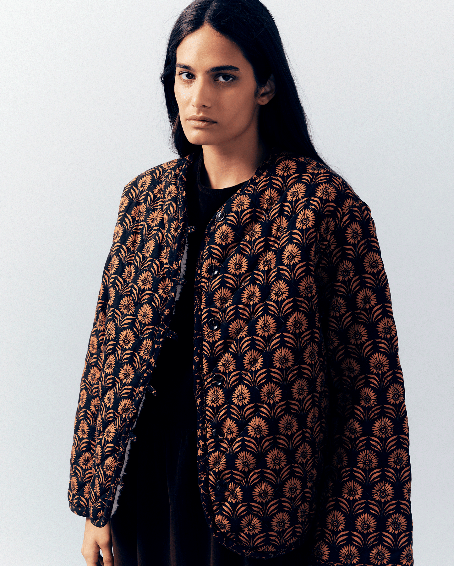 PRINTED PRINTED JACKET