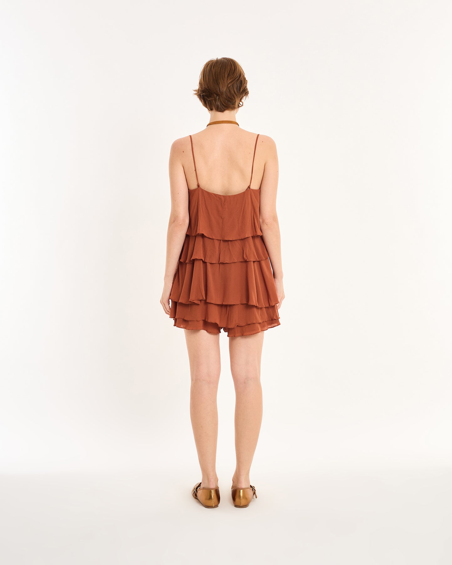 BROWN JUMPSUIT