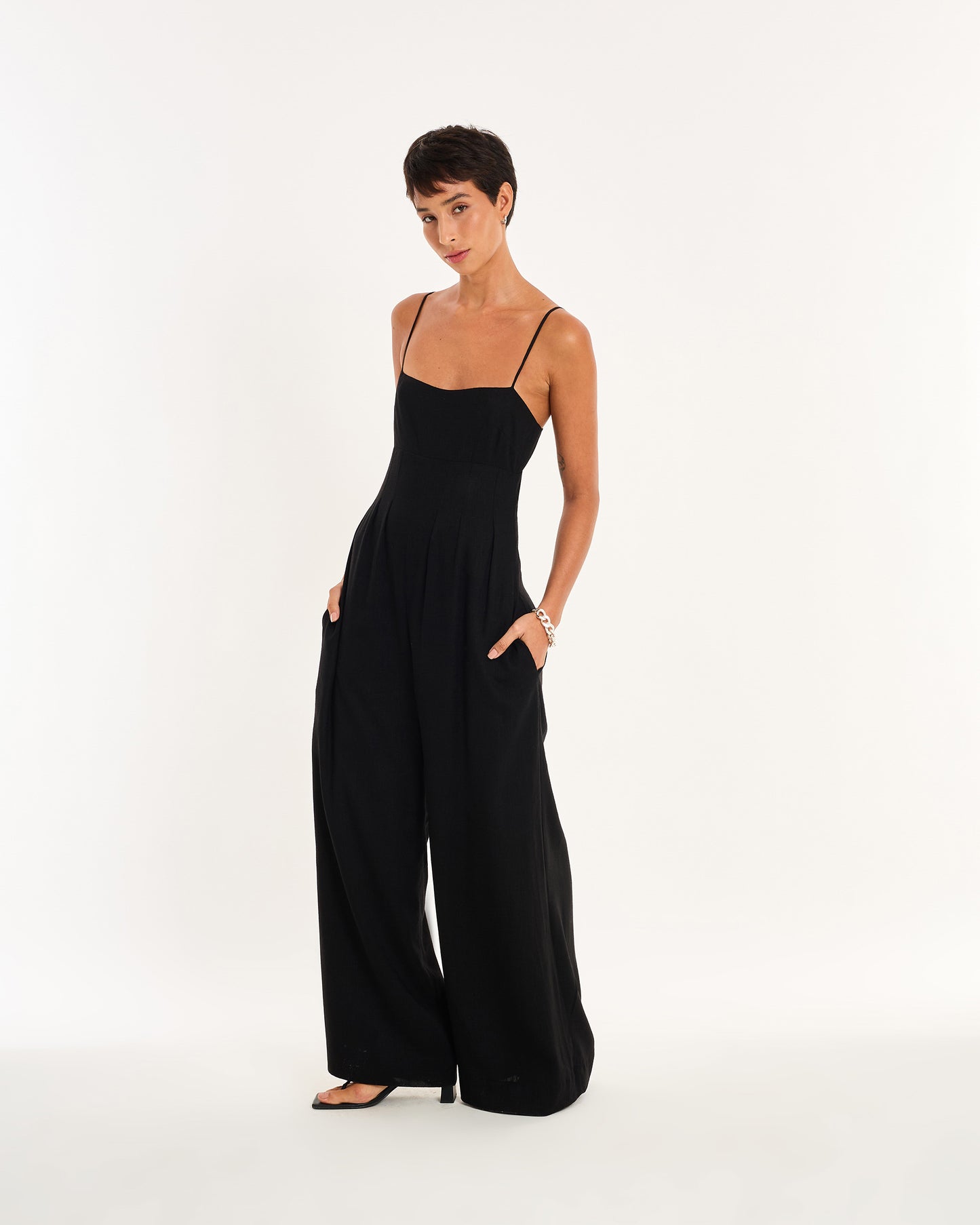 BLACK JUMPSUIT