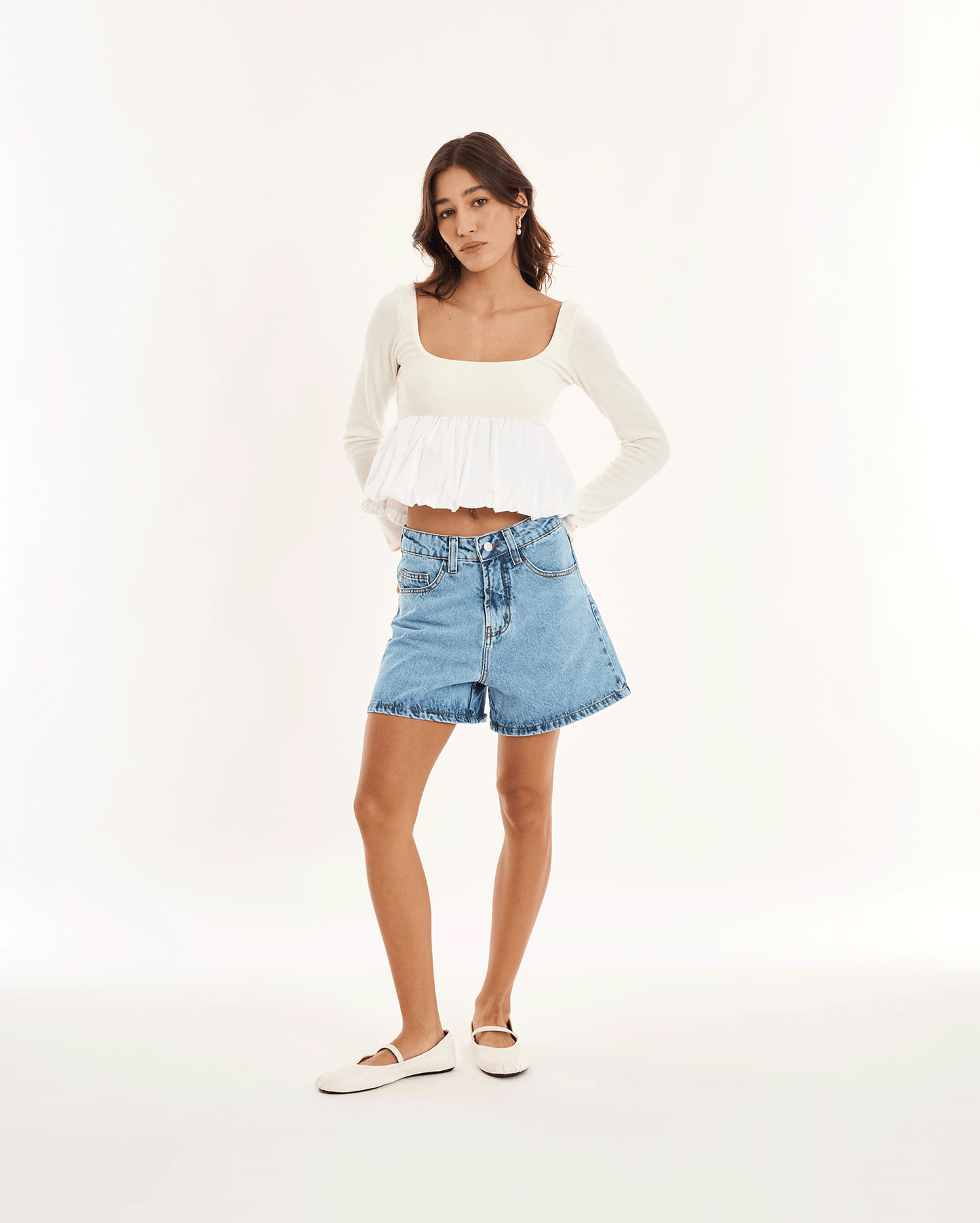 PANTALONES CORTOS DE VAQUEROS