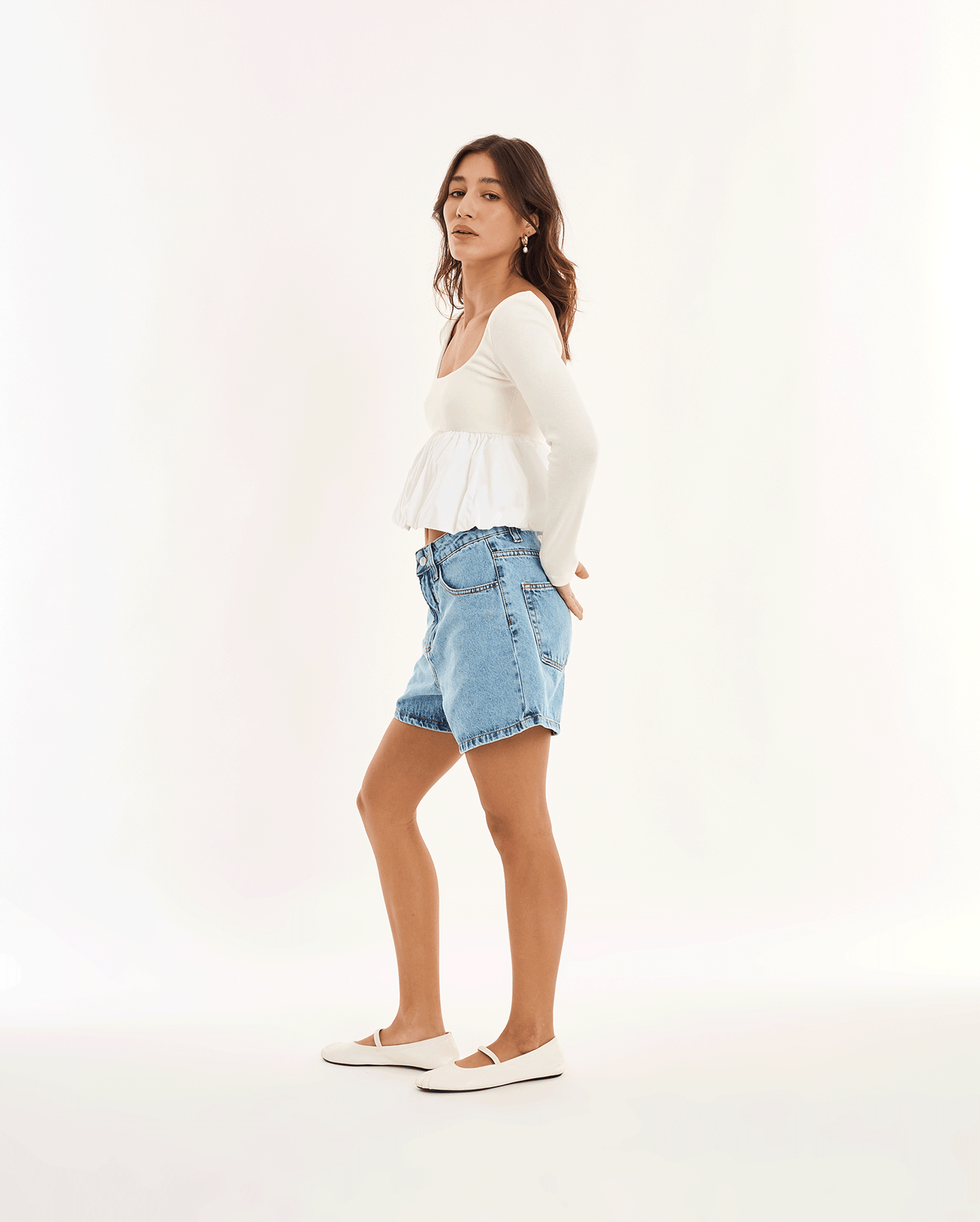 PANTALONES CORTOS DE VAQUEROS