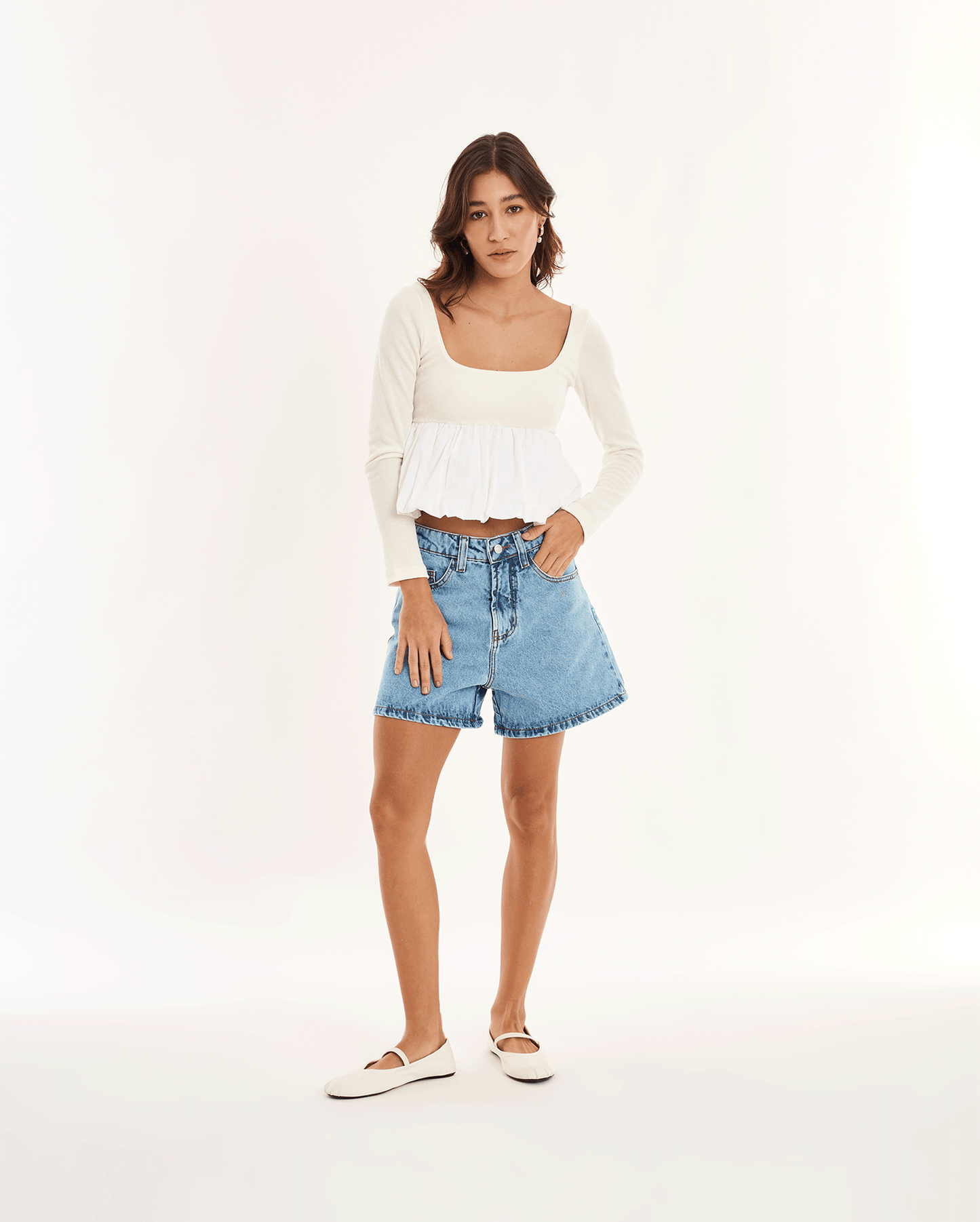 PANTALONES CORTOS DE VAQUEROS