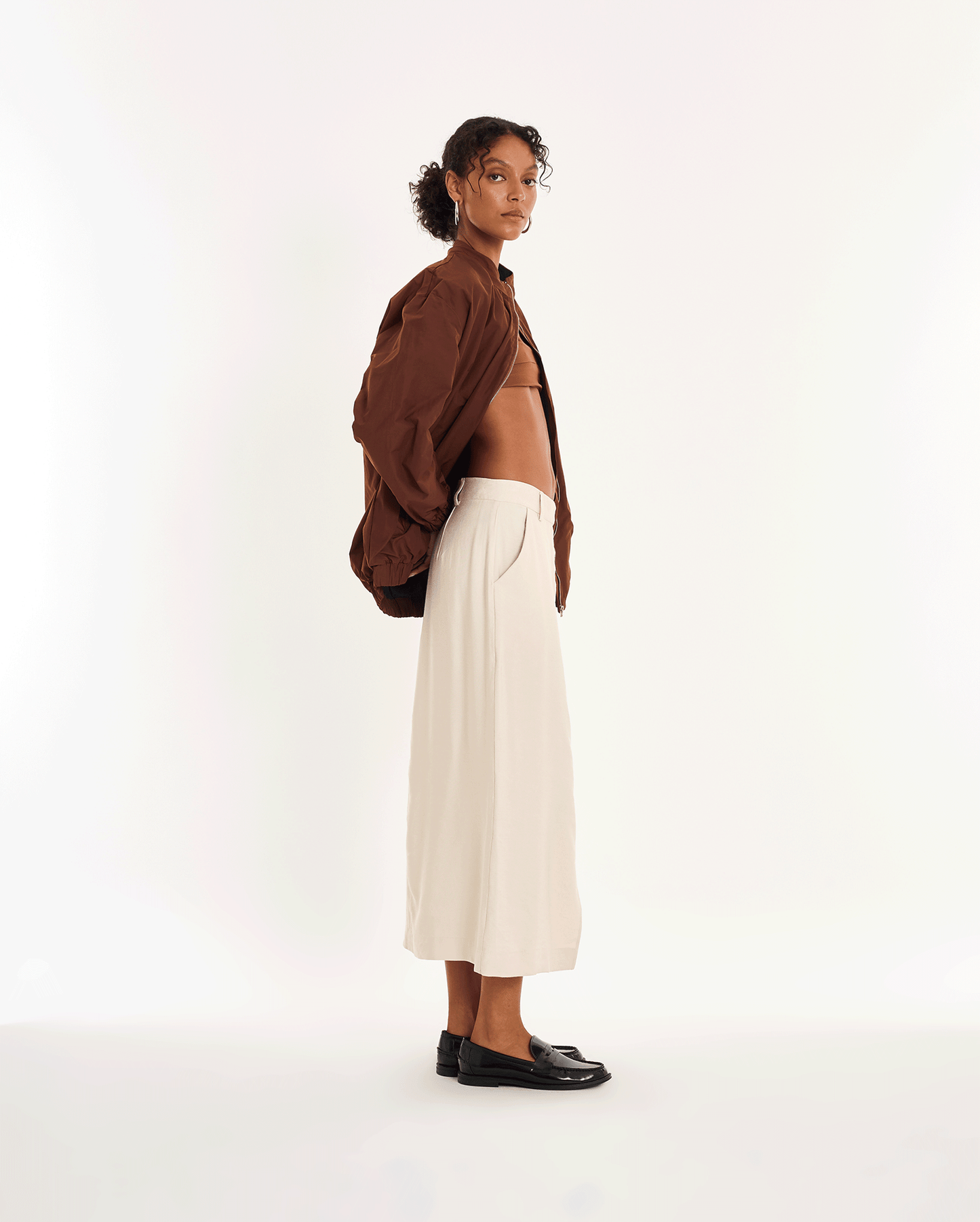 FALDA BEIGE