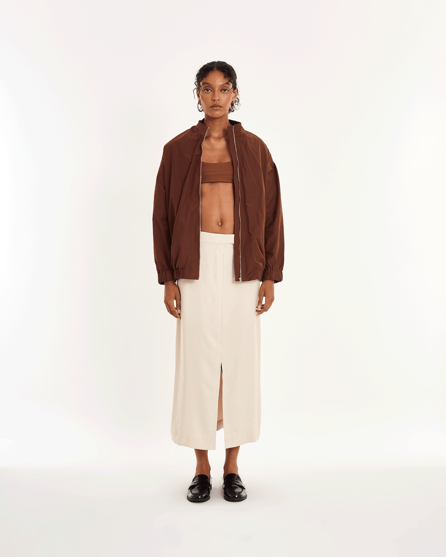 FALDA BEIGE