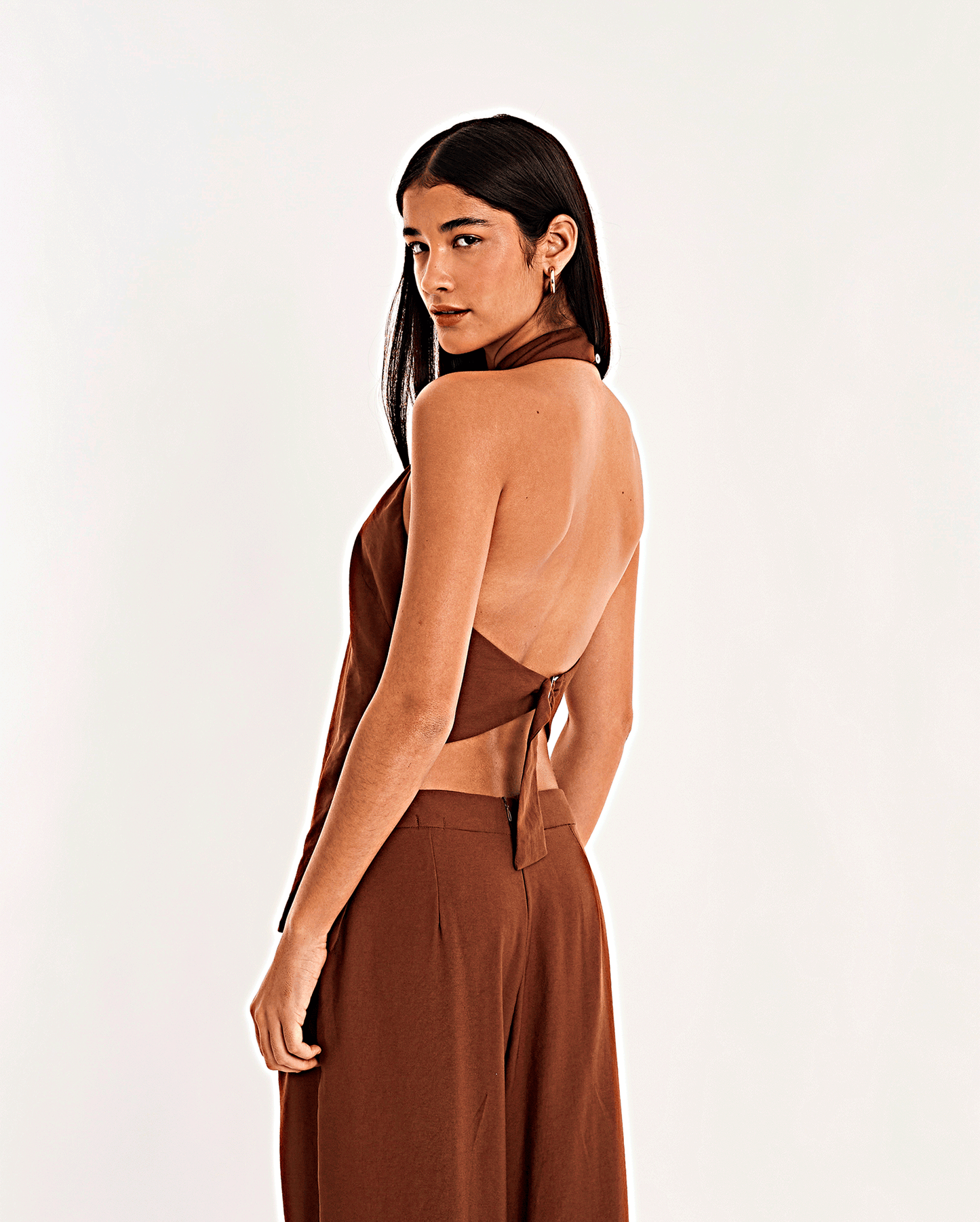 BLUSA MARROM