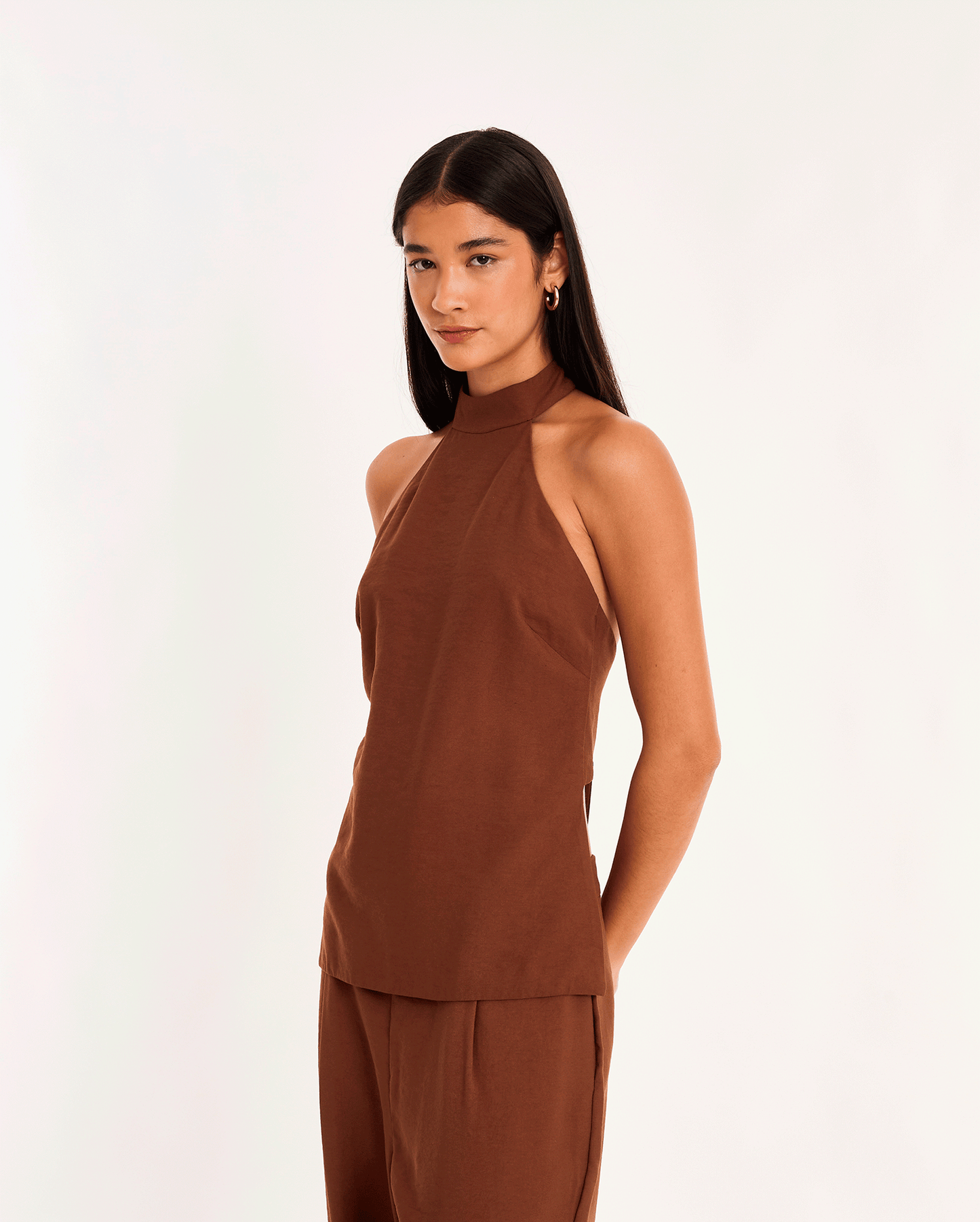 BLUSA MARROM