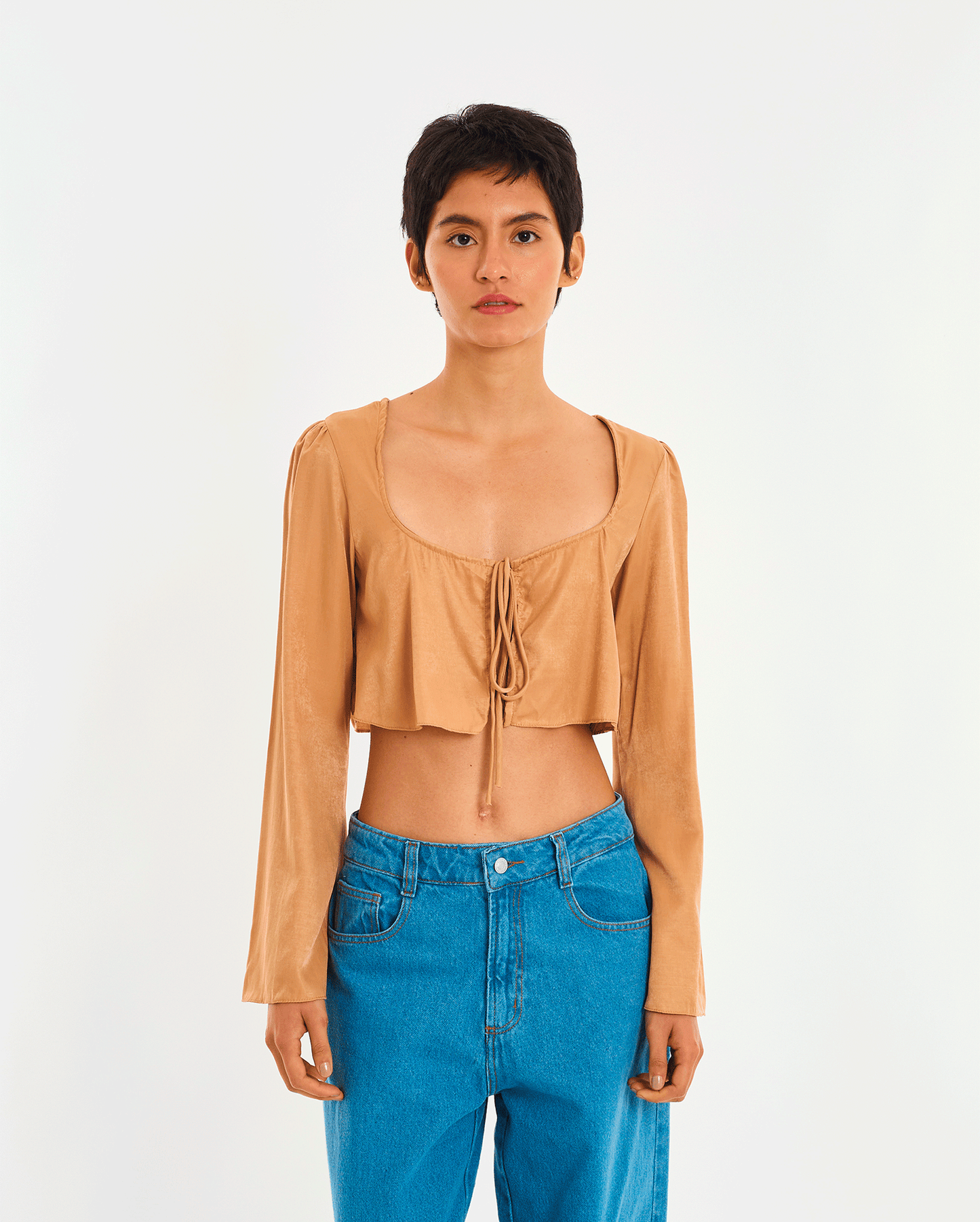 BLUSA BEIGE