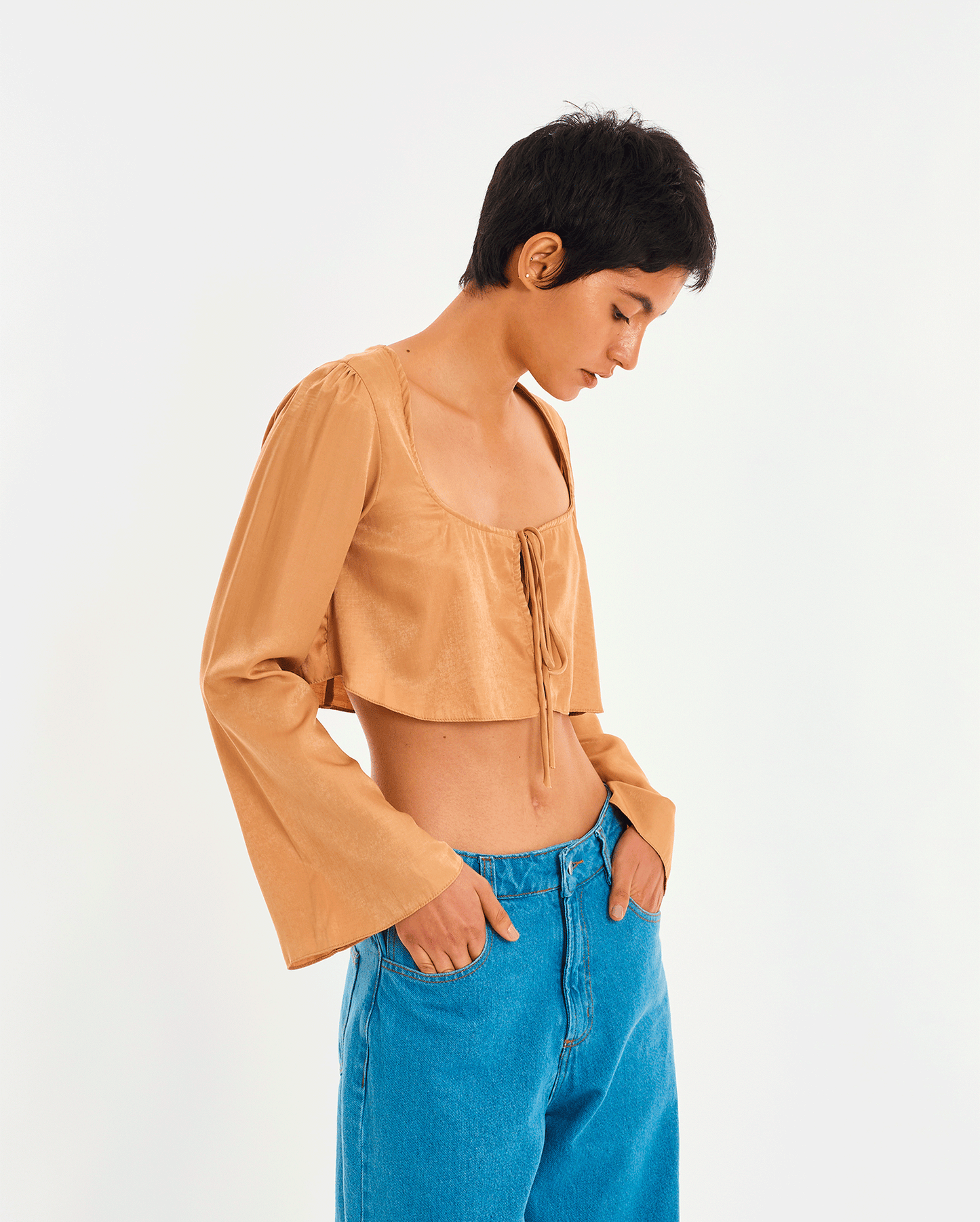 BLUSA BEIGE