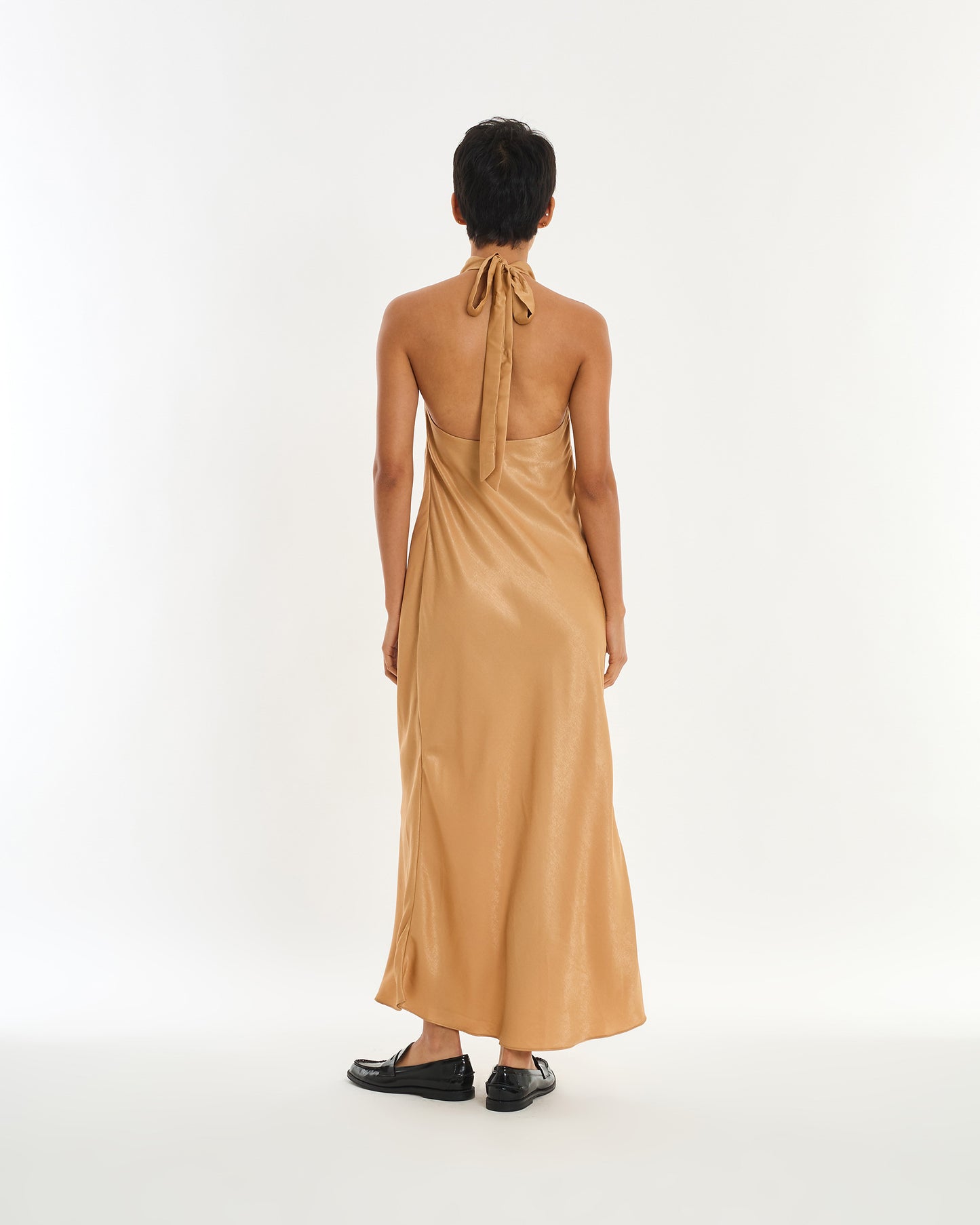 BEIGE DRESS