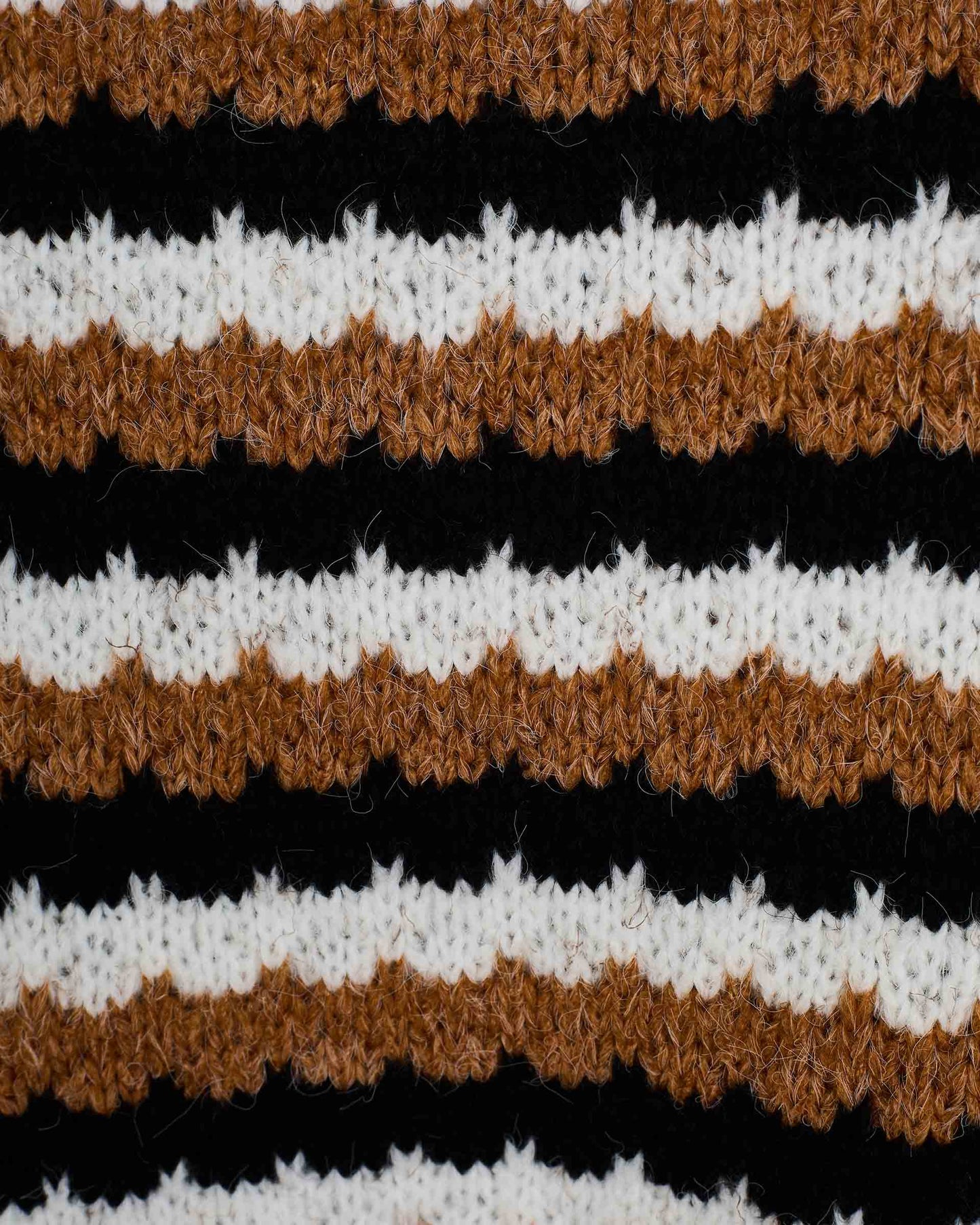 STRIPED NOX KNITTED COAT