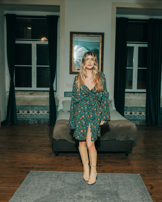 PRINTED COAT CAROLINA HERÉDIA