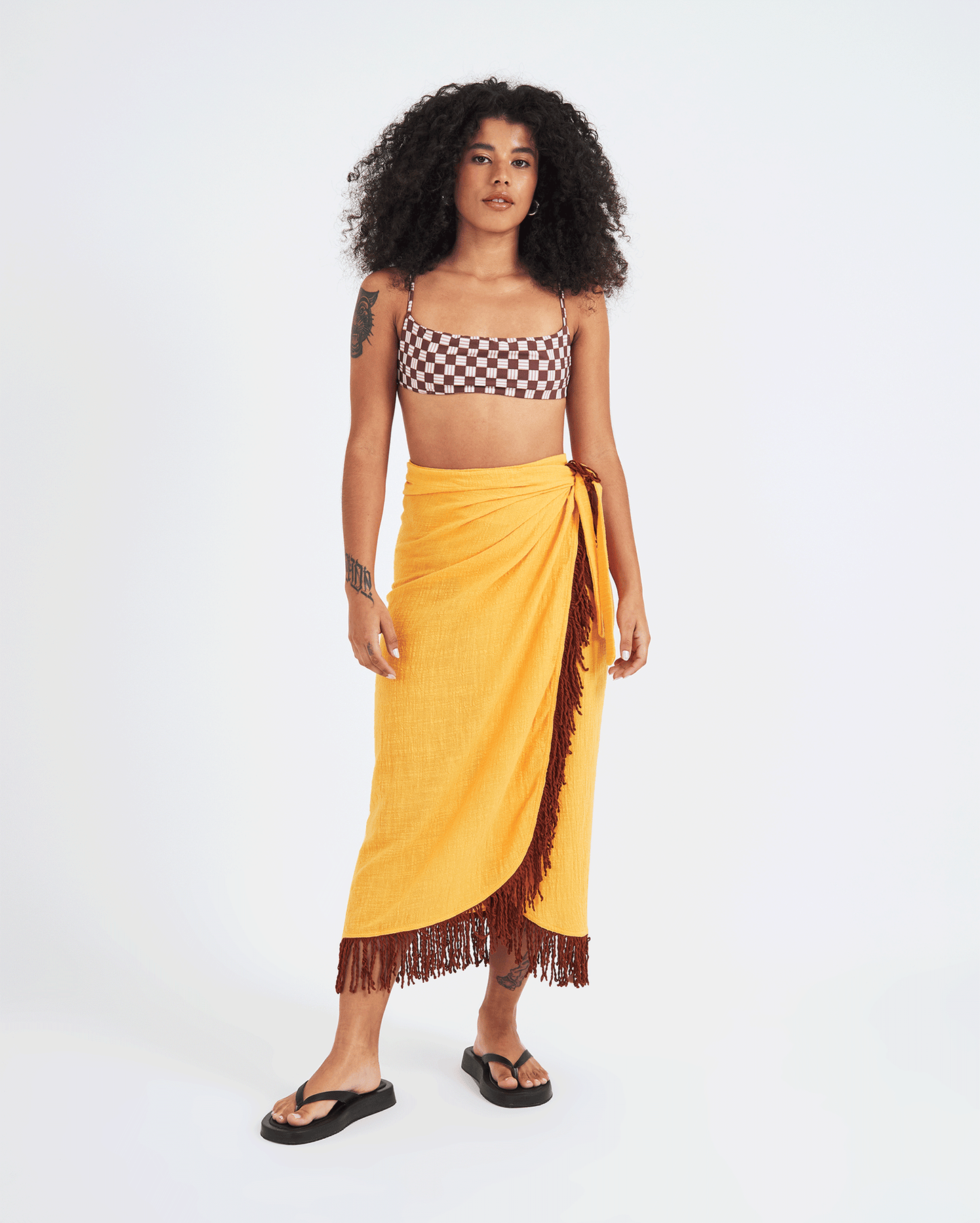ORANGE SKIRT