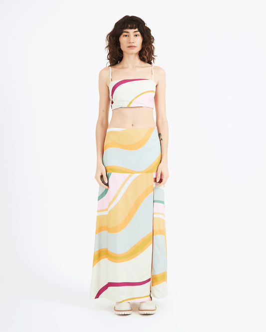 PRINTED SKIRT
