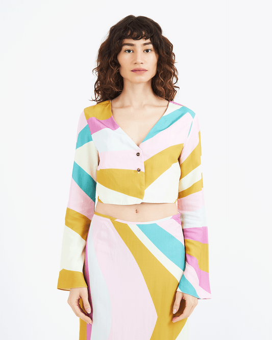 PRINTED TOP