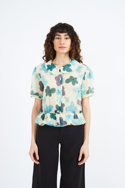 PRINTED BLOUSE