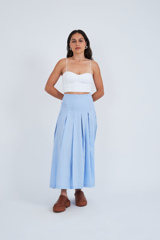 BLUE SKIRT