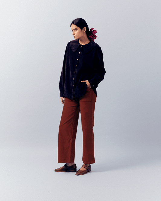 BROWN PANTS