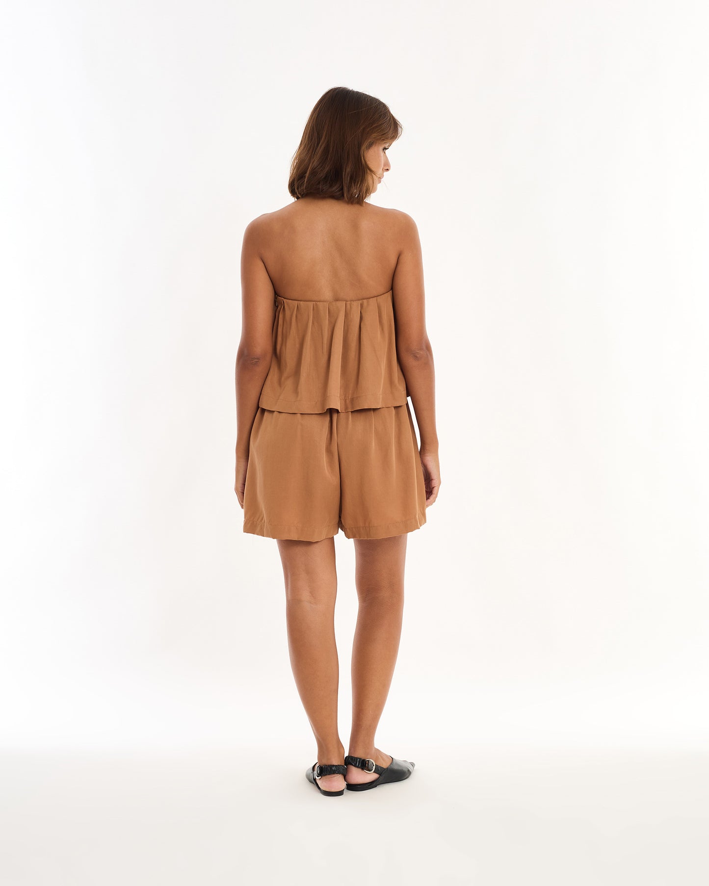 BEIGE BOO LAYERS JAMPSUIT