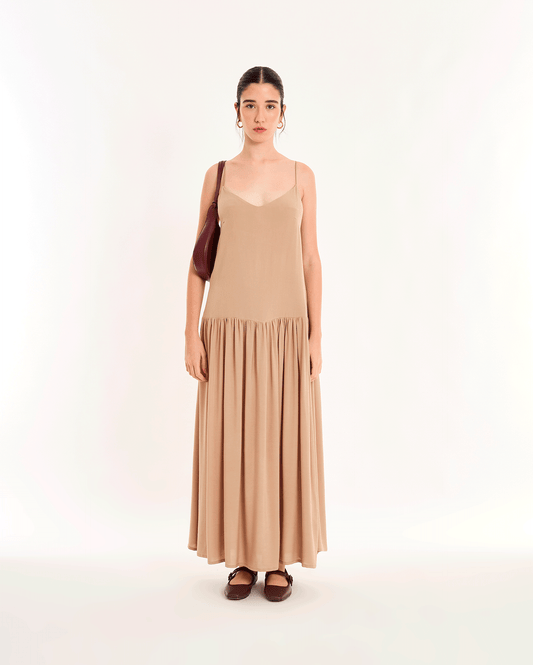 VESTIDO CINZA
