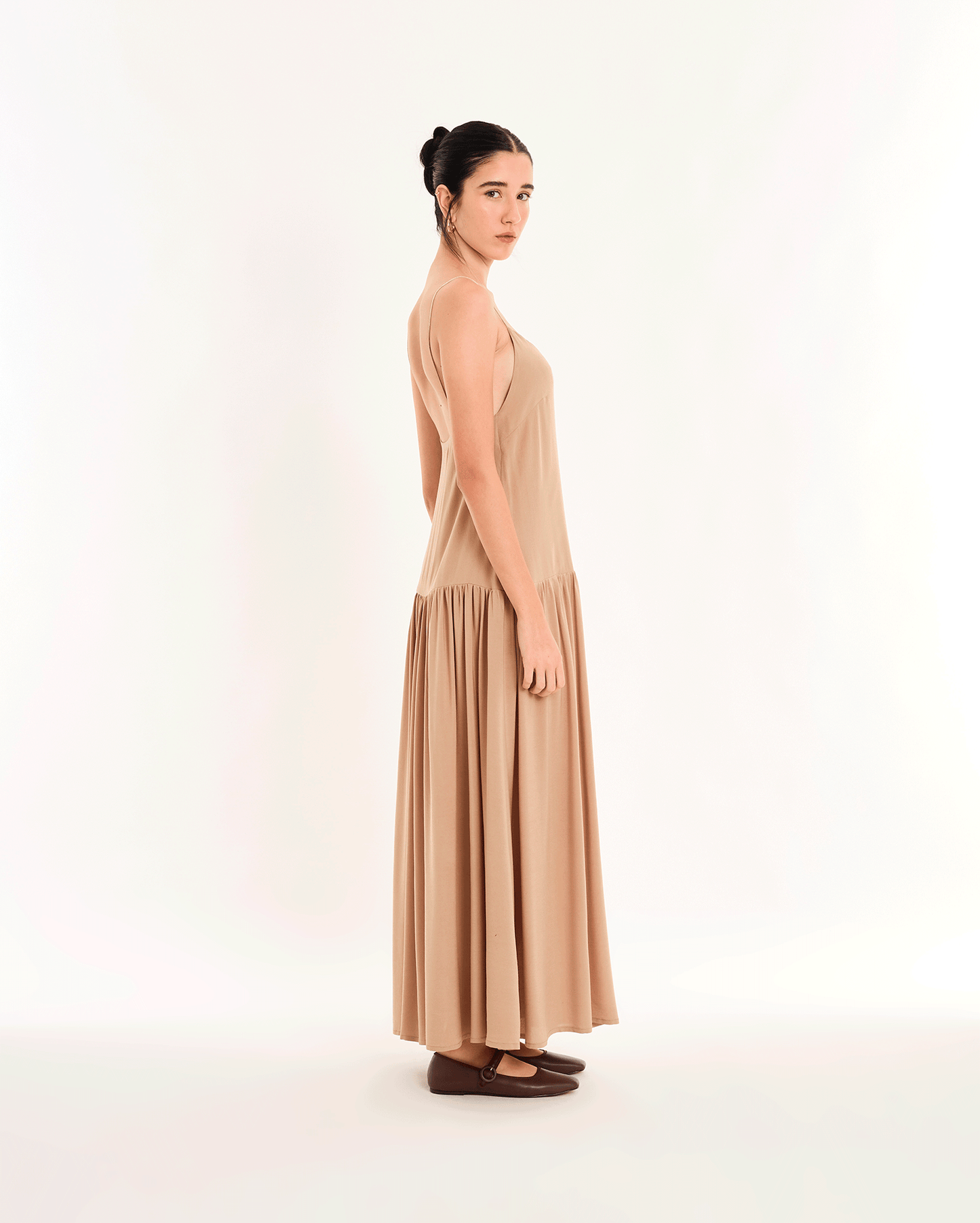 VESTIDO CINZA