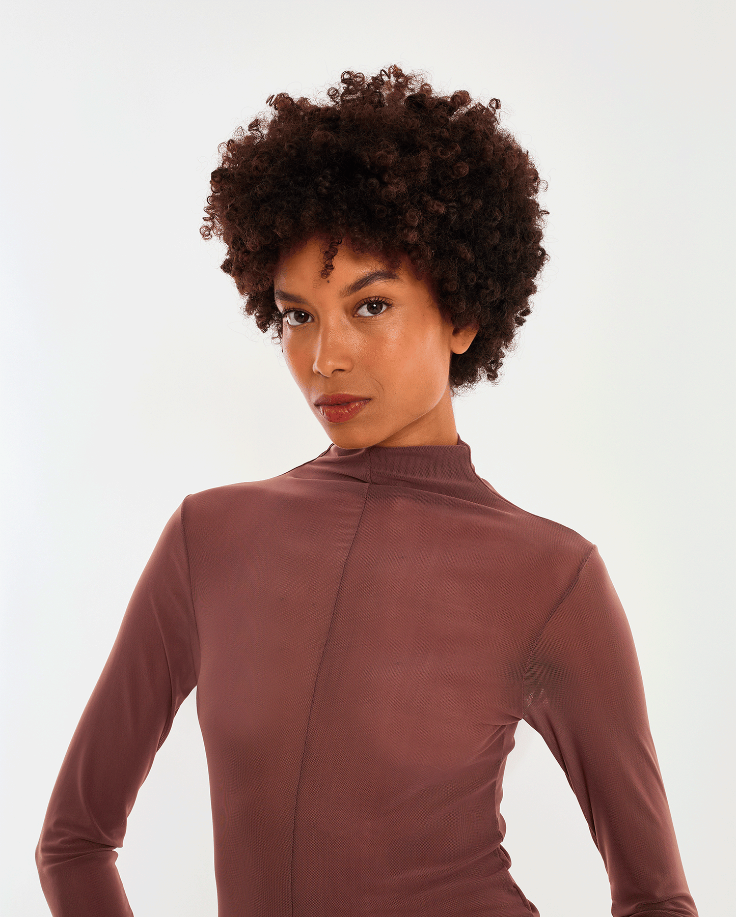 BLUSA MARRÓN
