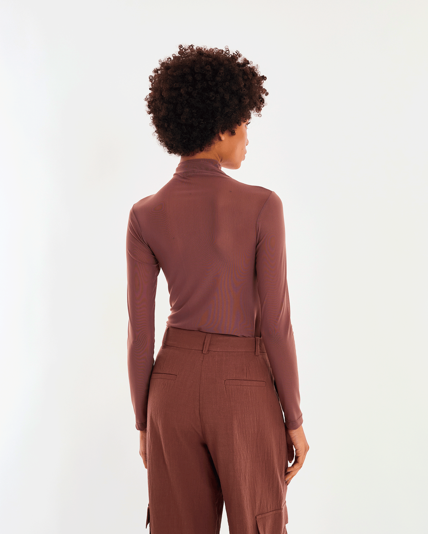 BLUSA MARRÓN