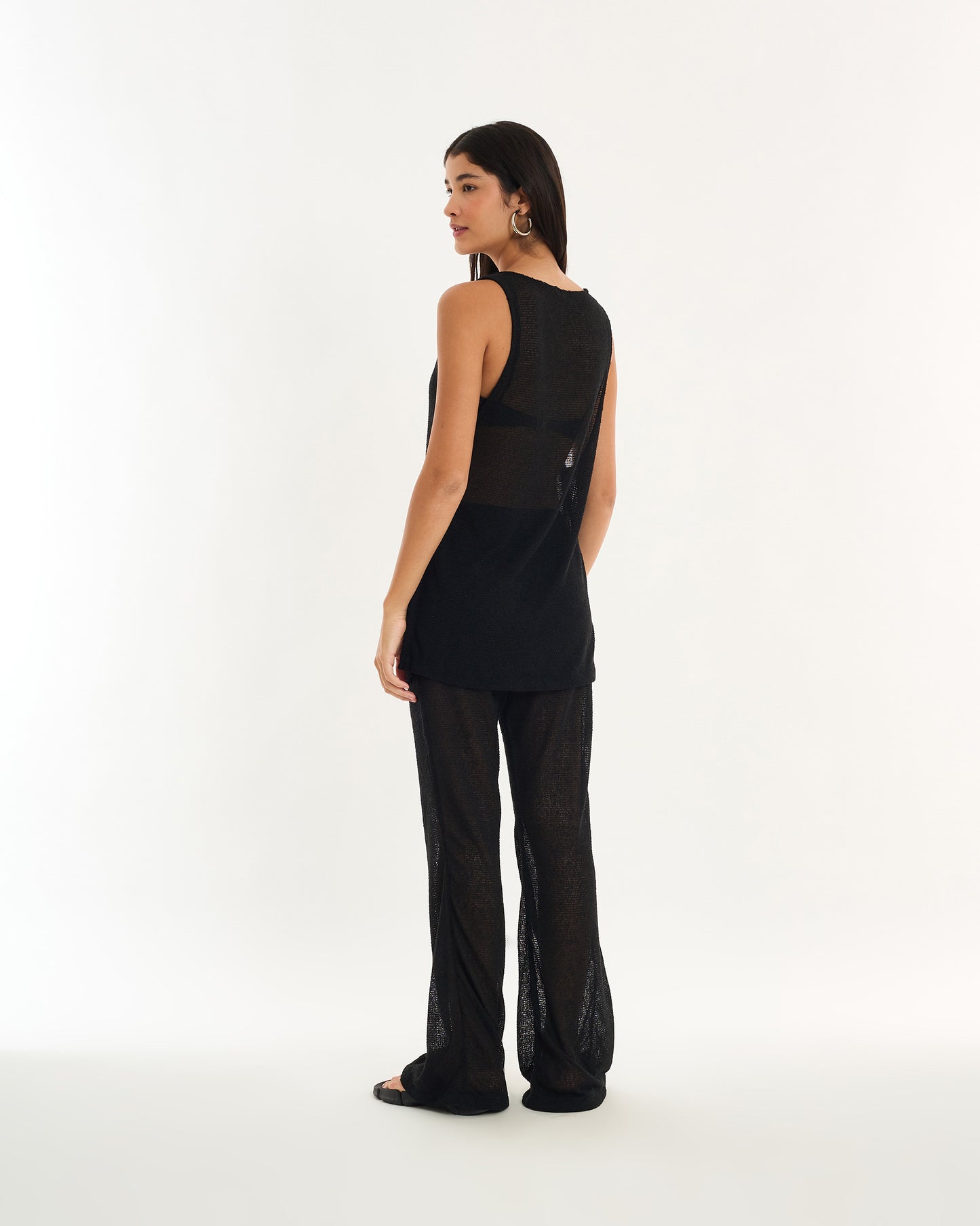 BLACK ALT LONG PANTS