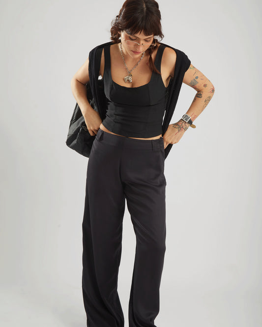 GREY PANTS SOPHIA DE LUCCA