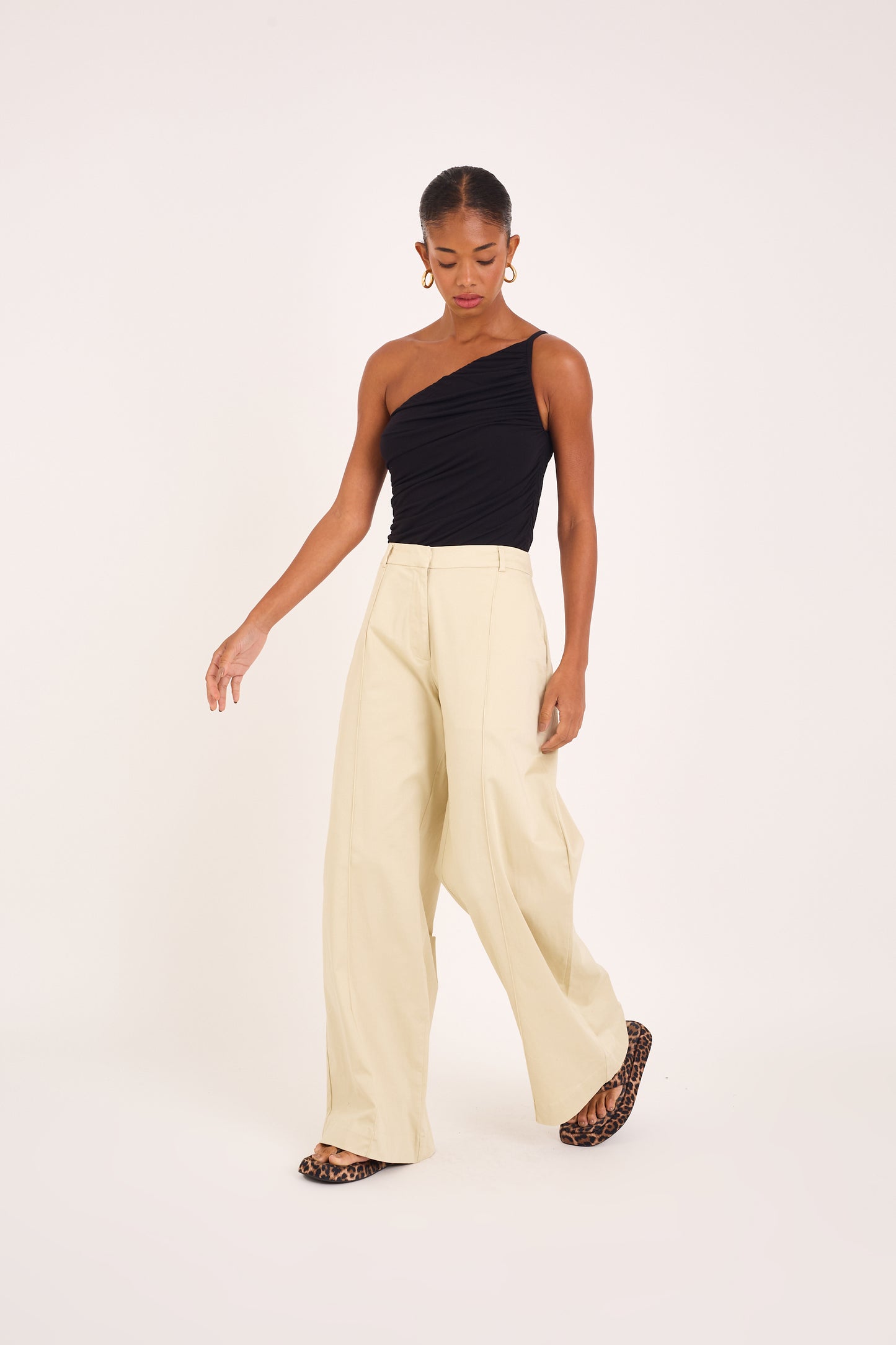 BEIGE VIN TWILL PANTS
