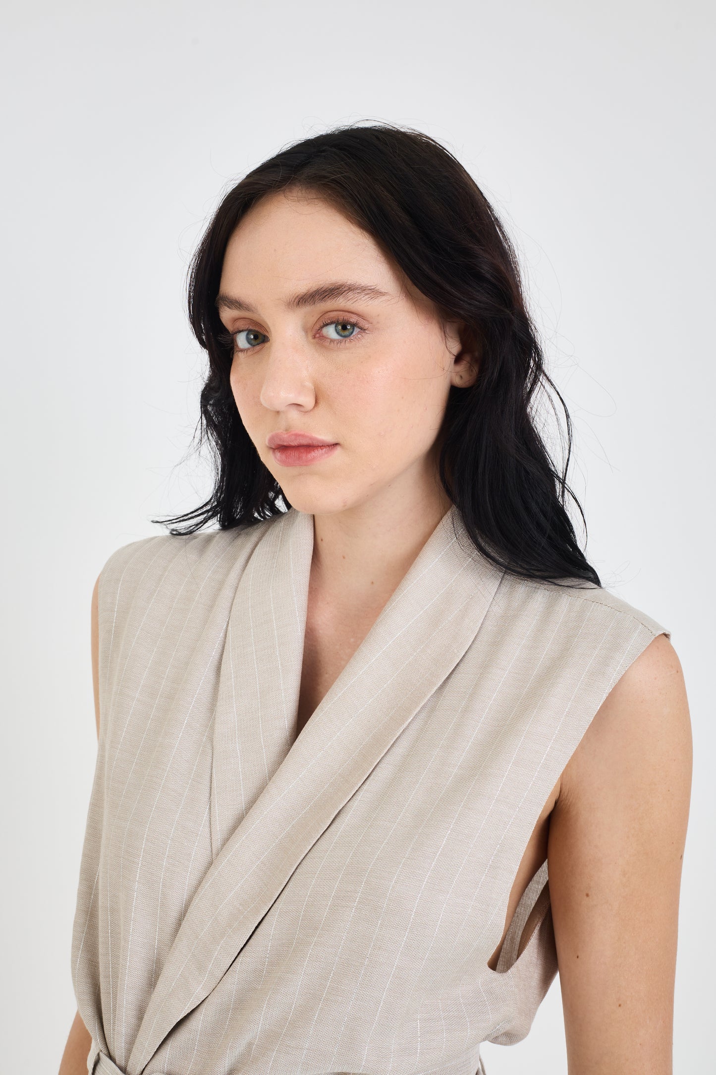 BEIGE RISCA EBI VEST