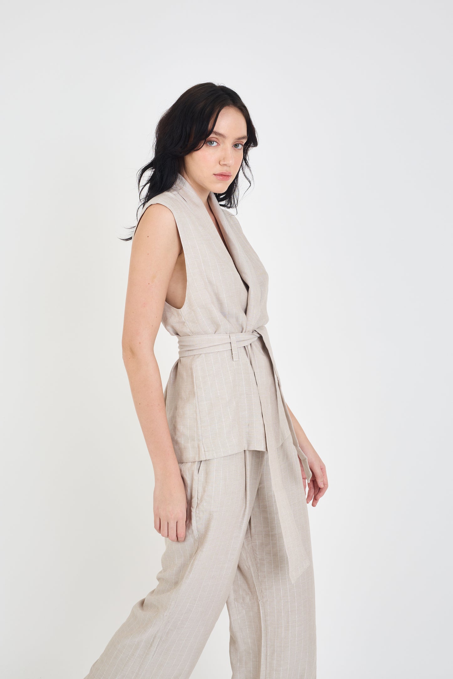 BEIGE RISCA EBI VEST