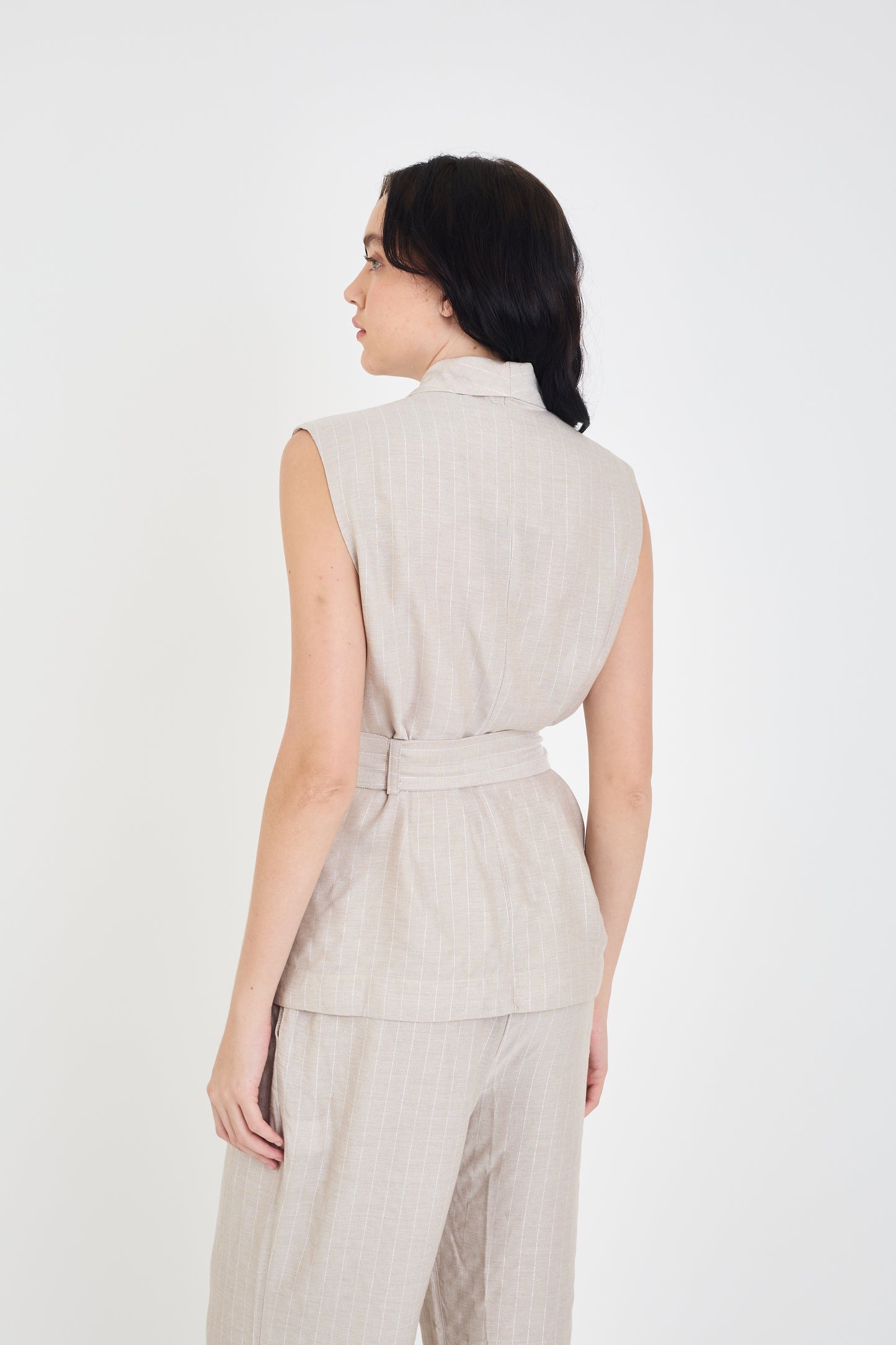 BEIGE RISCA EBI VEST