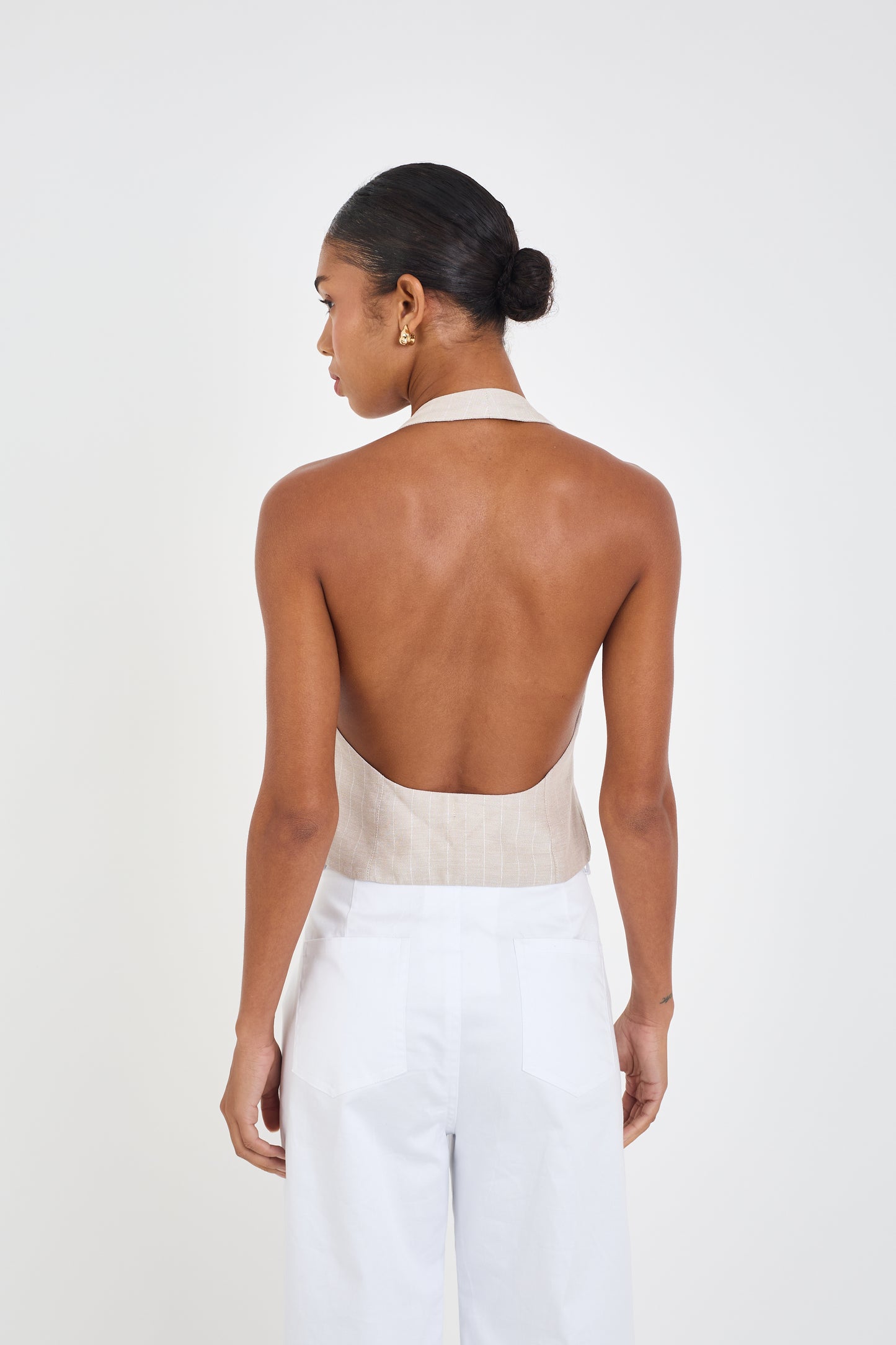 BEIGE RISCA EBI TOP