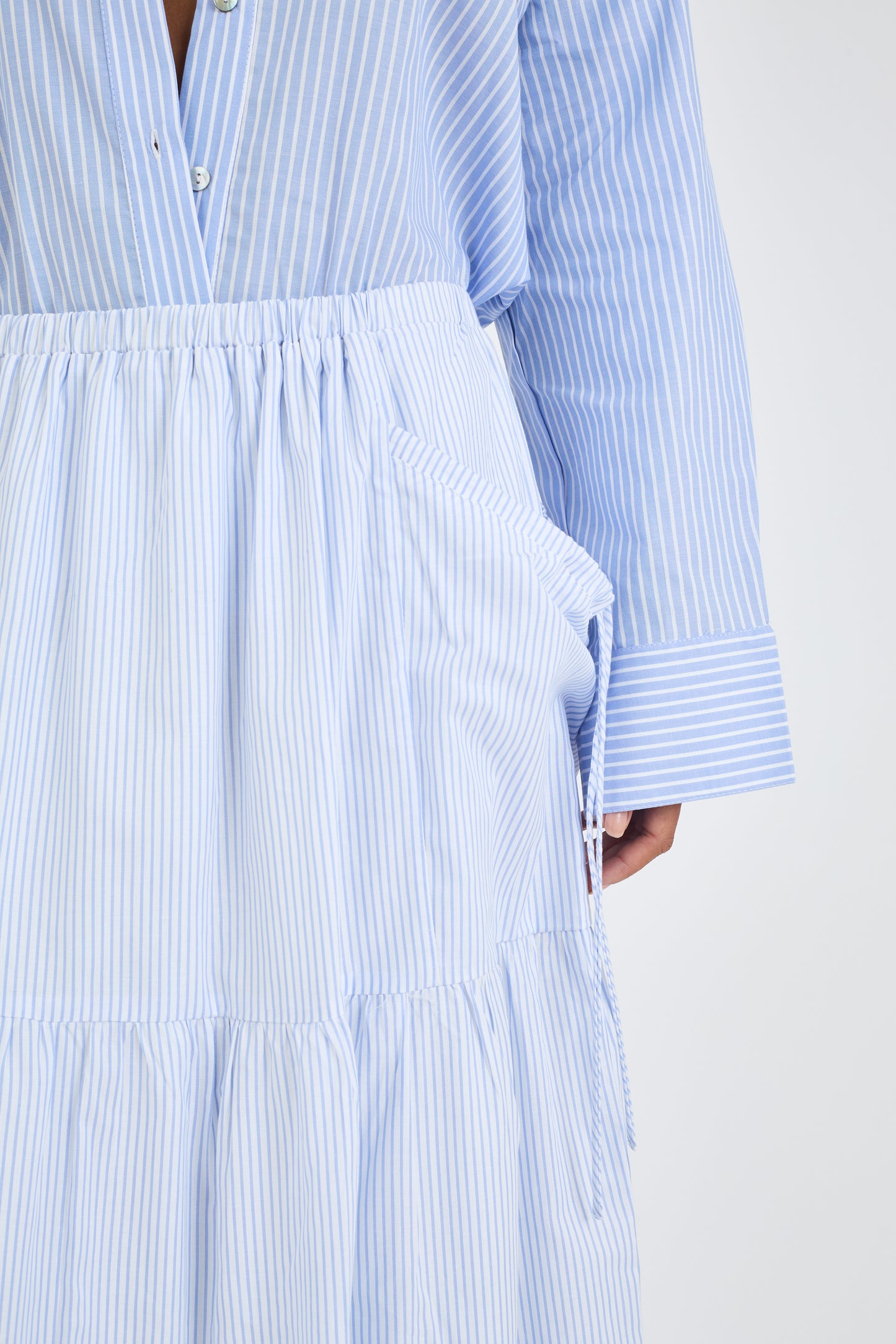 STRIPED EBI STRIPED SKIRT